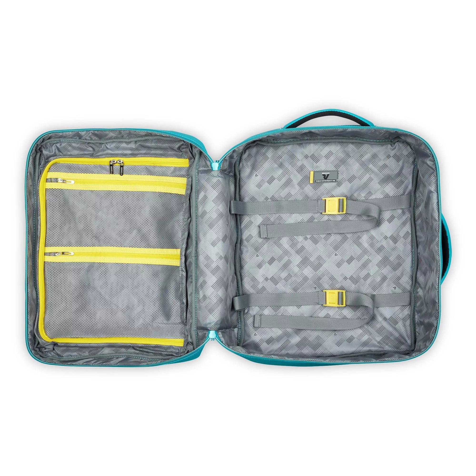 Roncato zaino cabina in tessuto "Wanderline" Verde acqua 414741.68 TURCHESE