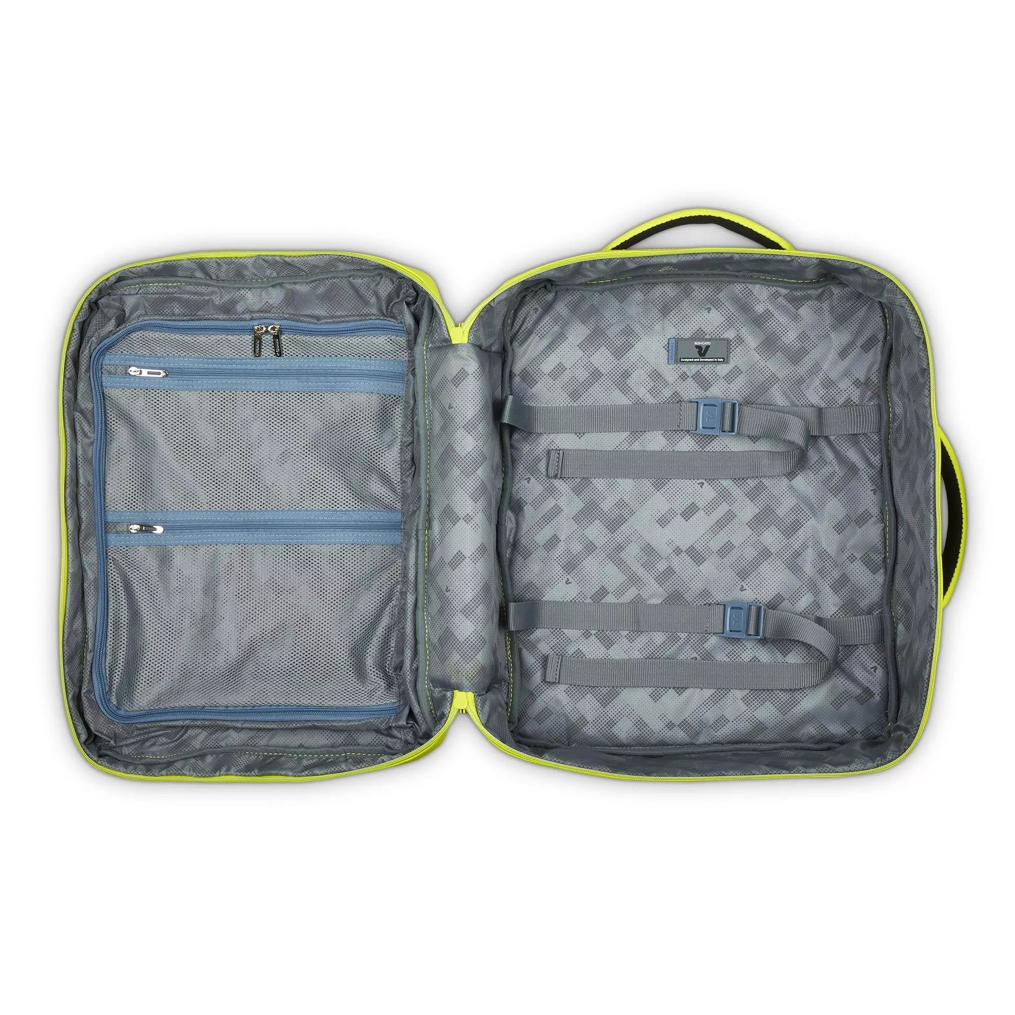 Roncato zaino cabina in tessuto "Wanderline" Lime 414741.77 CYBER LIME