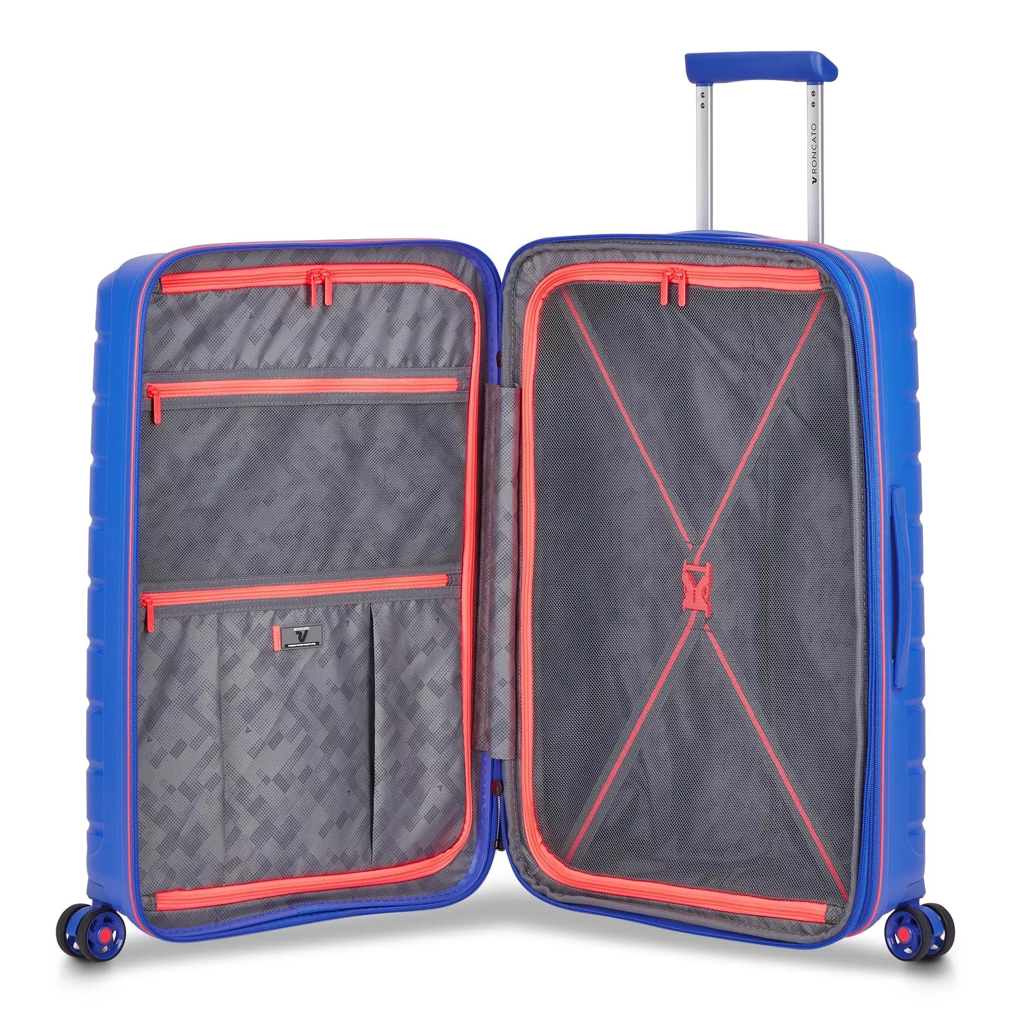Roncato trolley medio in polipropilene "B-Flying" Blu elettrico 418182.2929 ULTRAVIOLET