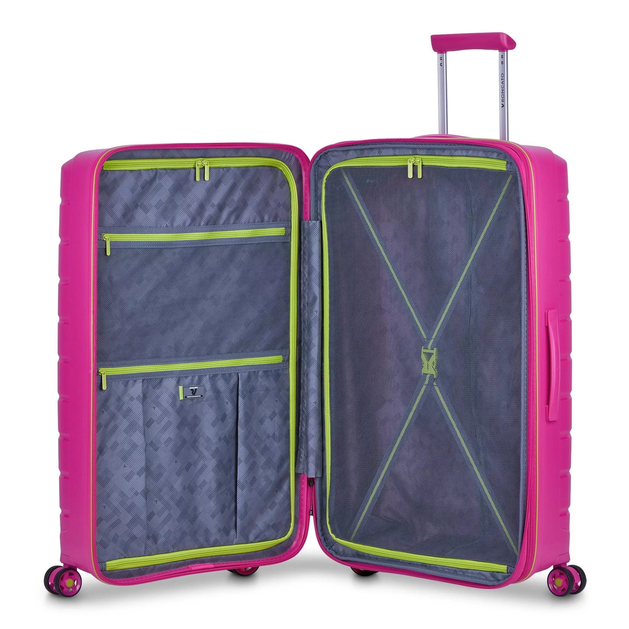Roncato trolley grande in polipropilene "B-Flying" Fucsia 418181.49