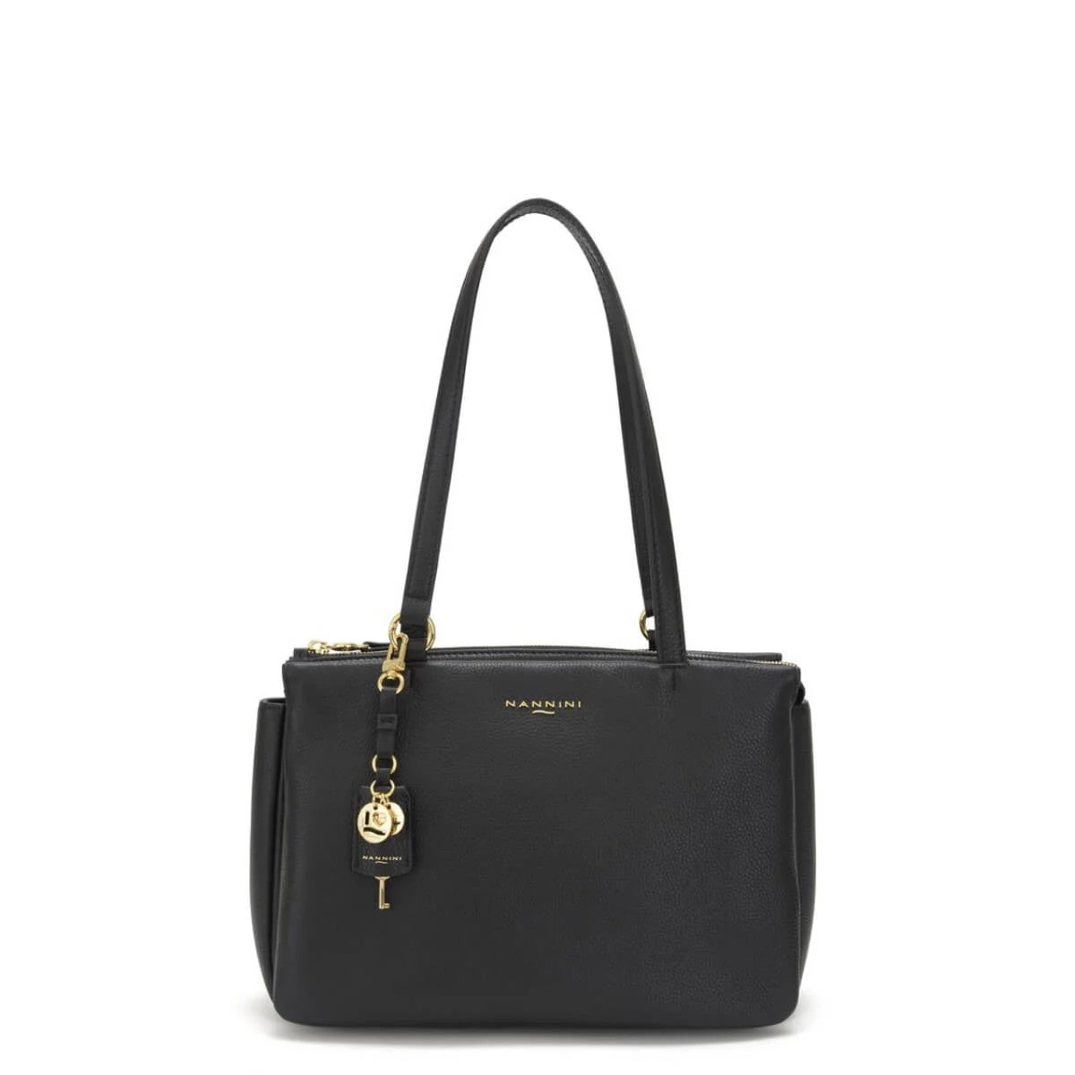 Nannini borsa shopping in pelle "Bice" Nero 18043-1.NERO