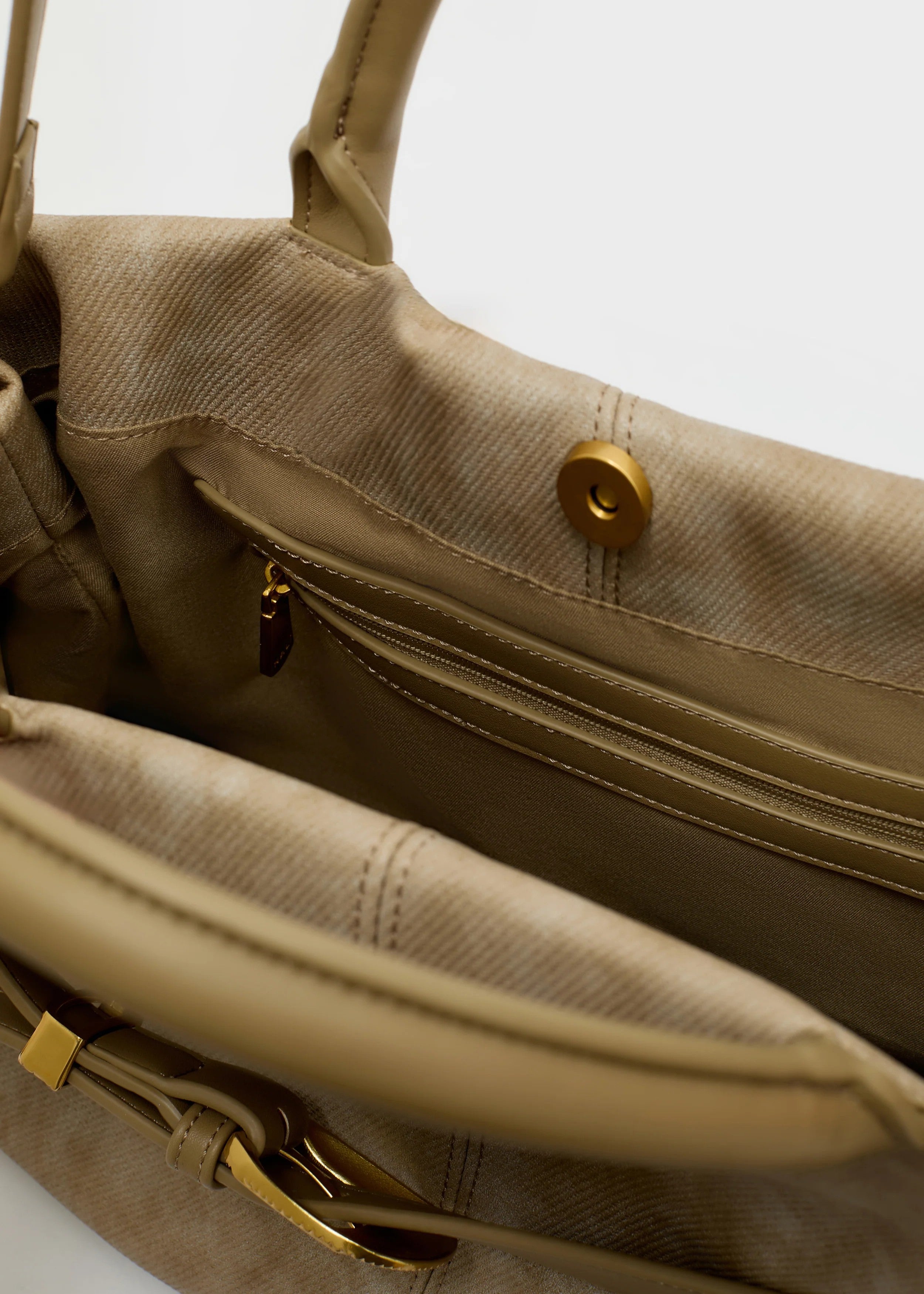 Nalì borsa a mano in ecopelle "Melissa" Beige ARBS0035.MARRONE