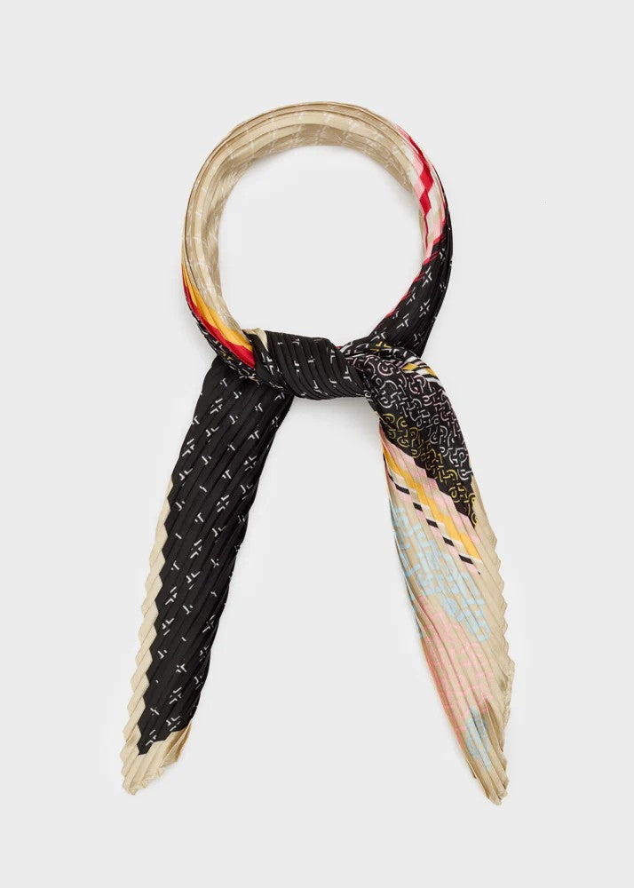 Nalì foulard in poliestere "Liam" Multicolor BOSC0184.BEIGE