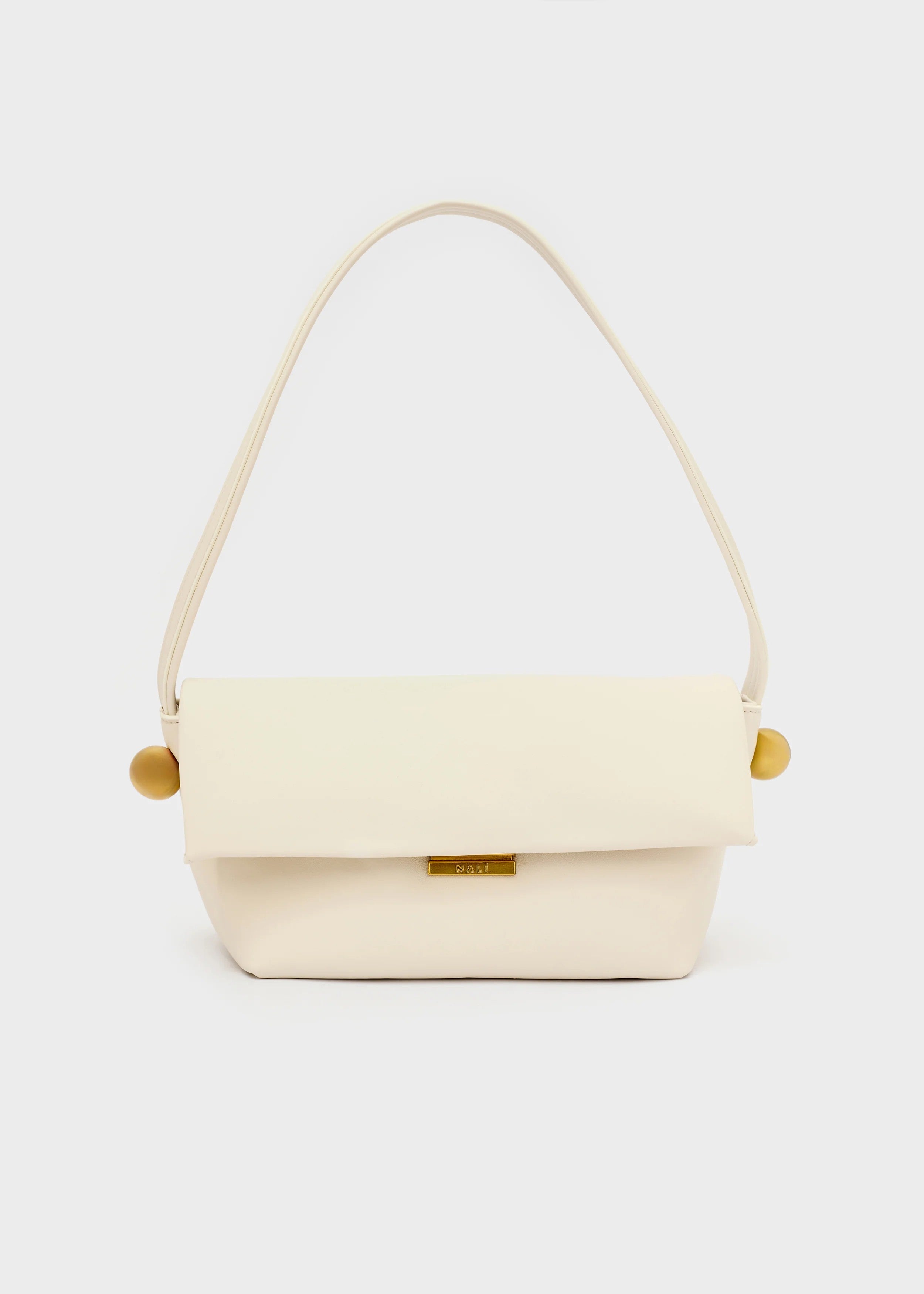 Nalì borsa a spalla in ecopelle "Toledo" Bianco GMBS0031.BIANCO