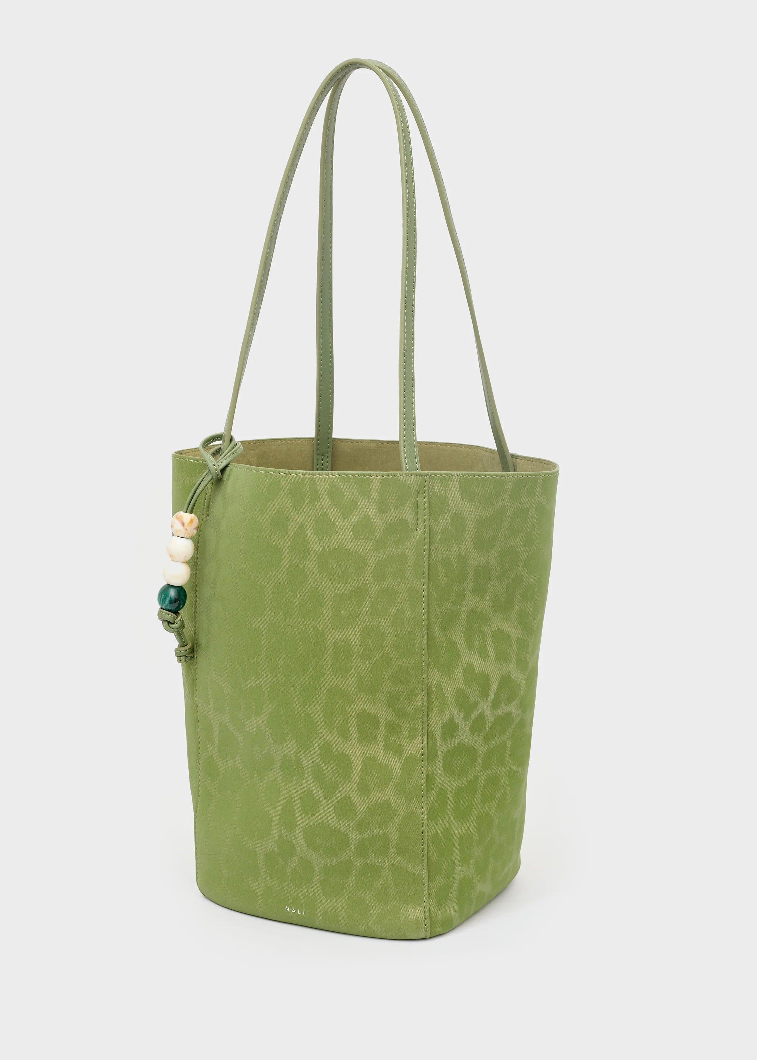 Nalì borsa a spalla in ecopelle "Perth" Verde MHBS0065.VERDE