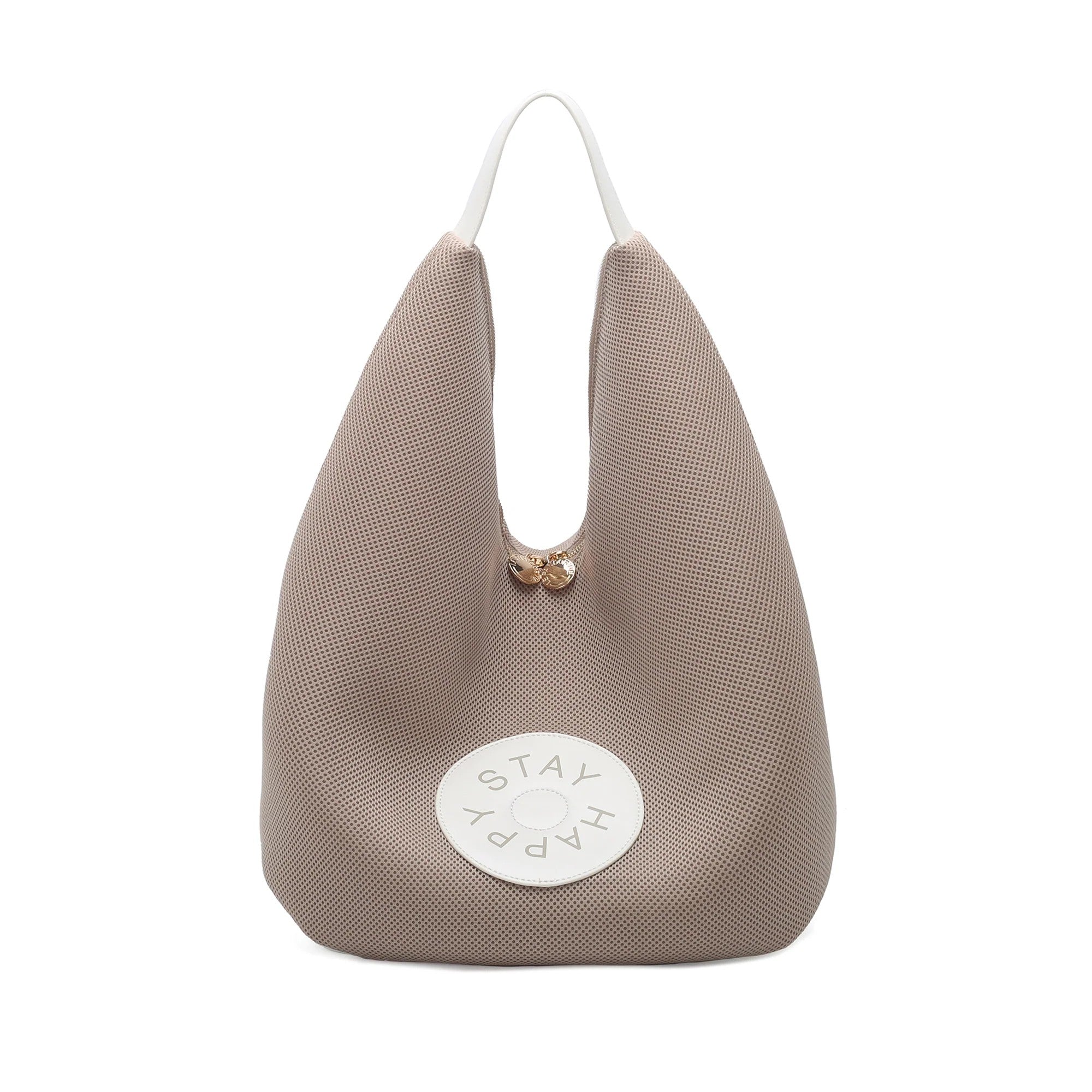 Le Pandorine borsa a spalla in tessuto "Susanna" Beige PS2618B17.NATURALE