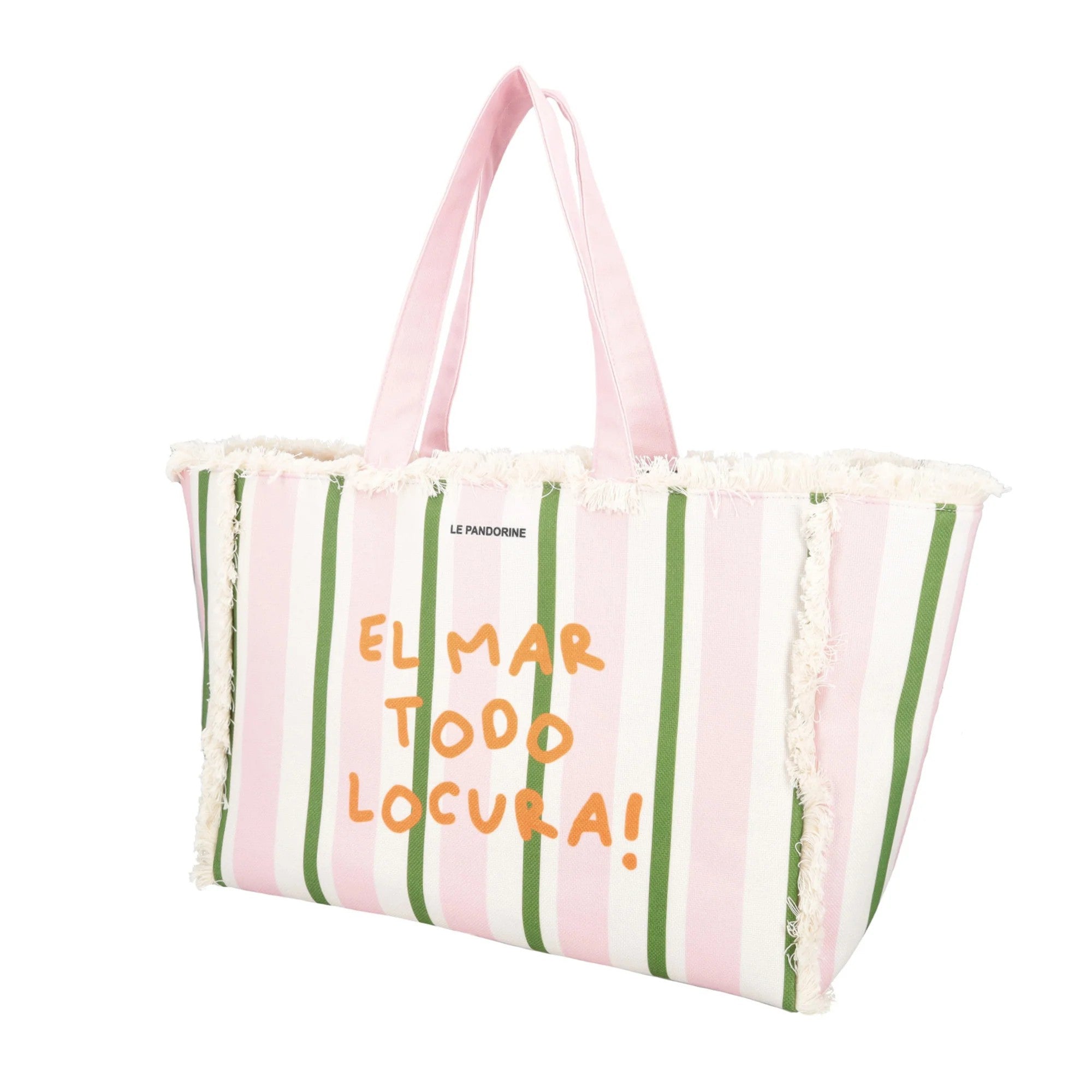 Le Pandorine borsa mare in tessuto "Marina" Multicolor PS2635B80.ROSA