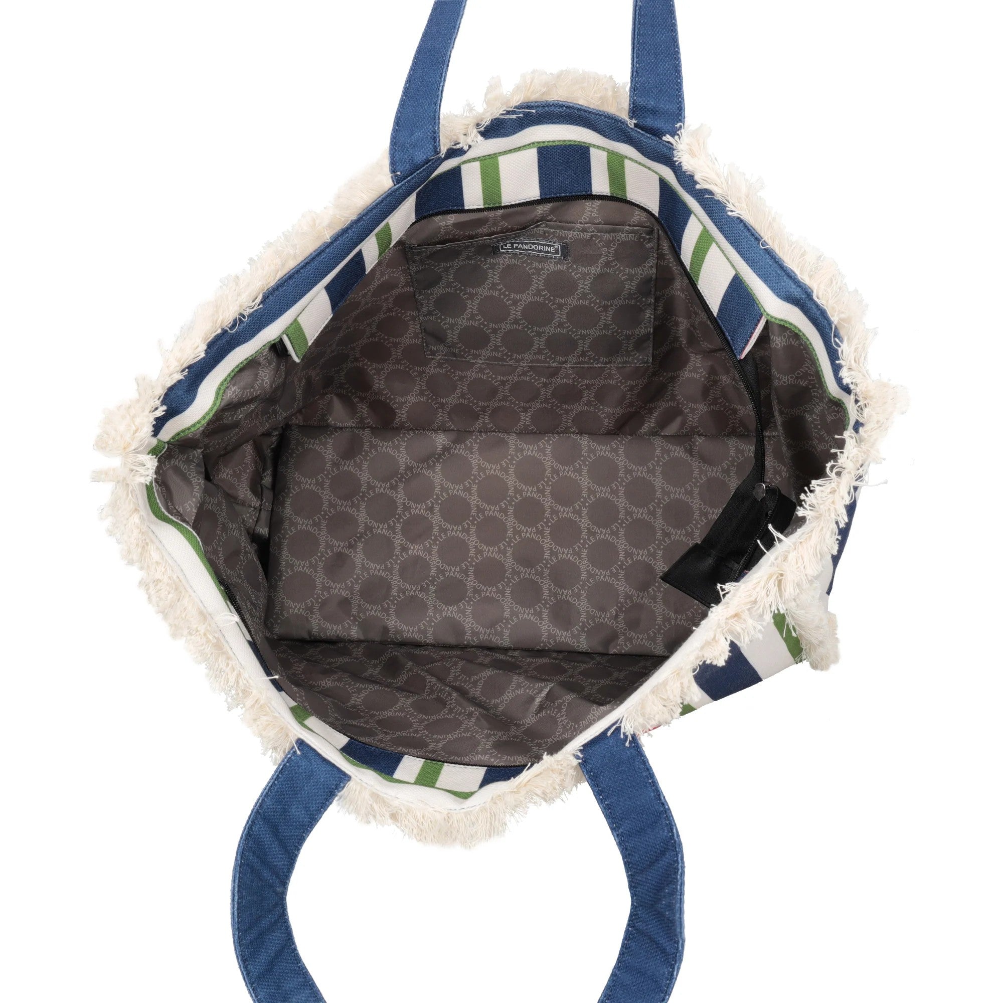 Le Pandorine borsa mare in tessuto "Marina" Multicolor PS2635B80.BLU