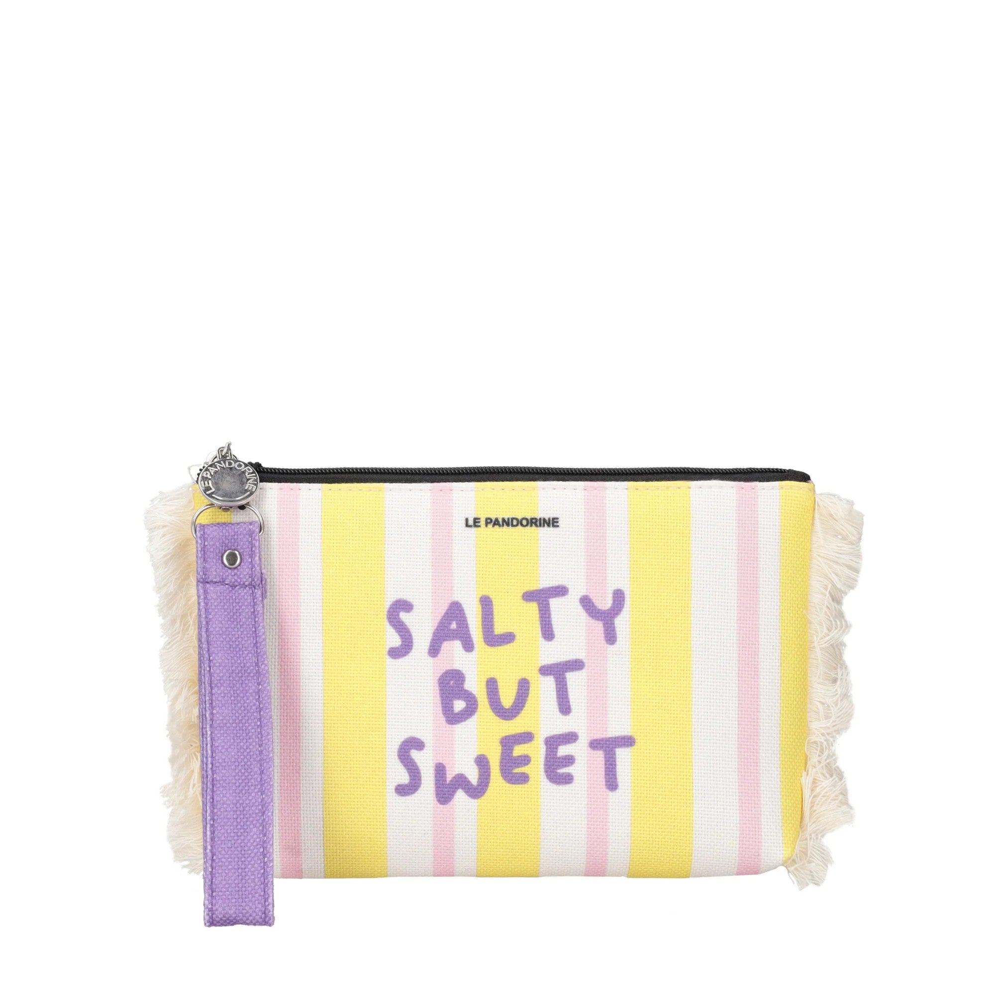 Le Pandorine pochette in tessuto "Marina" Multicolor PS2635B81.GIALLO