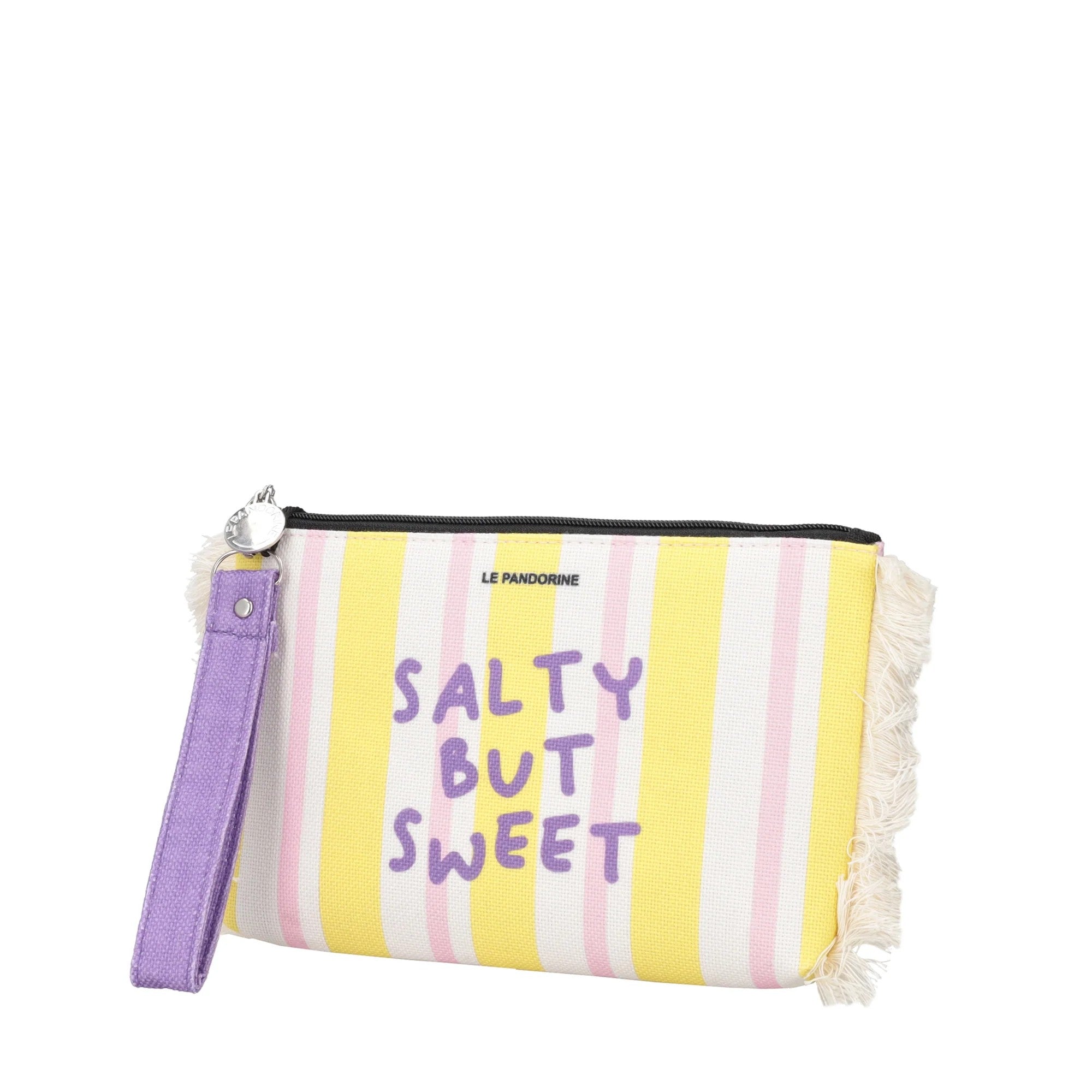 Le Pandorine pochette in tessuto "Marina" Multicolor PS2635B81.GIALLO
