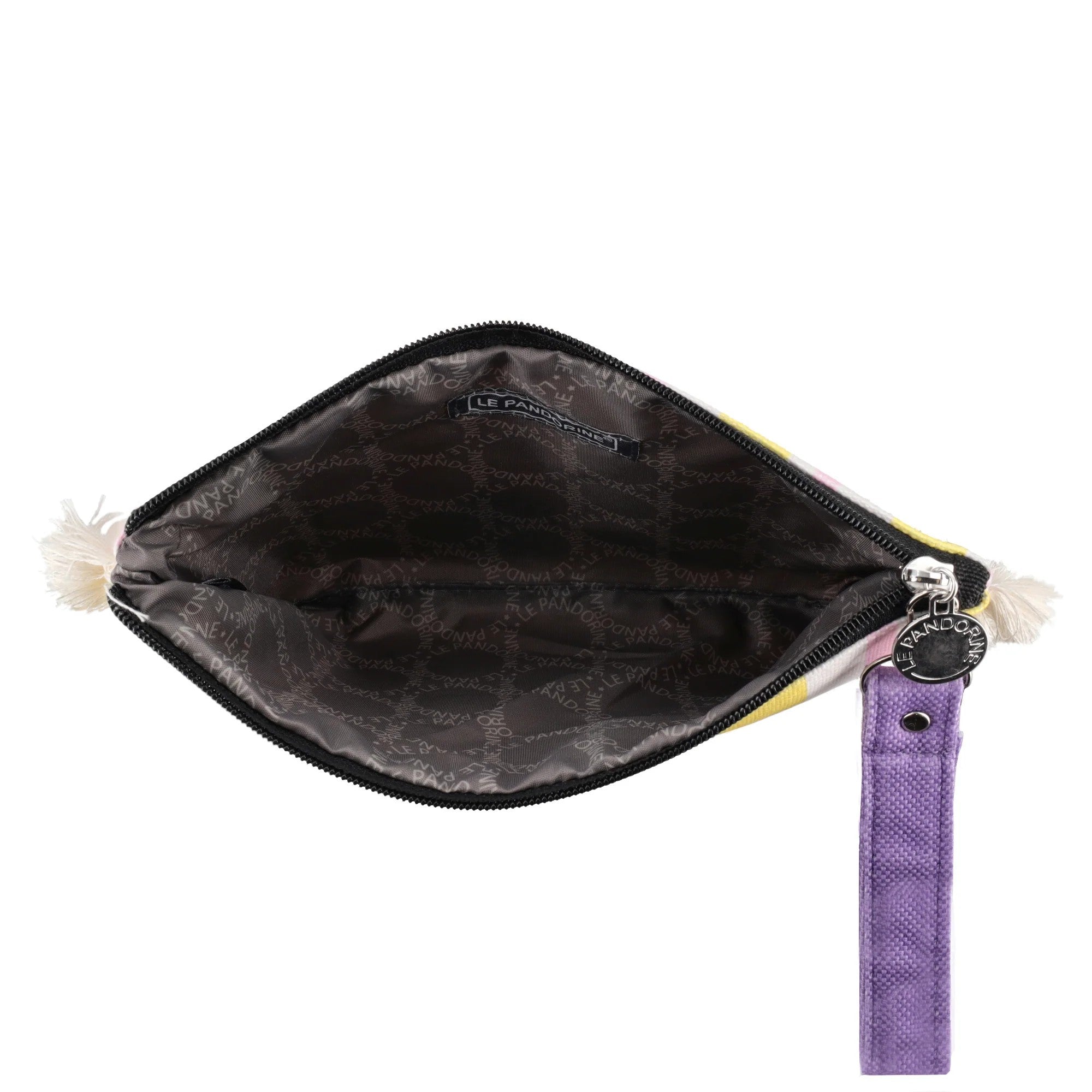 Le Pandorine pochette in tessuto "Marina" Multicolor PS2635B81.GIALLO