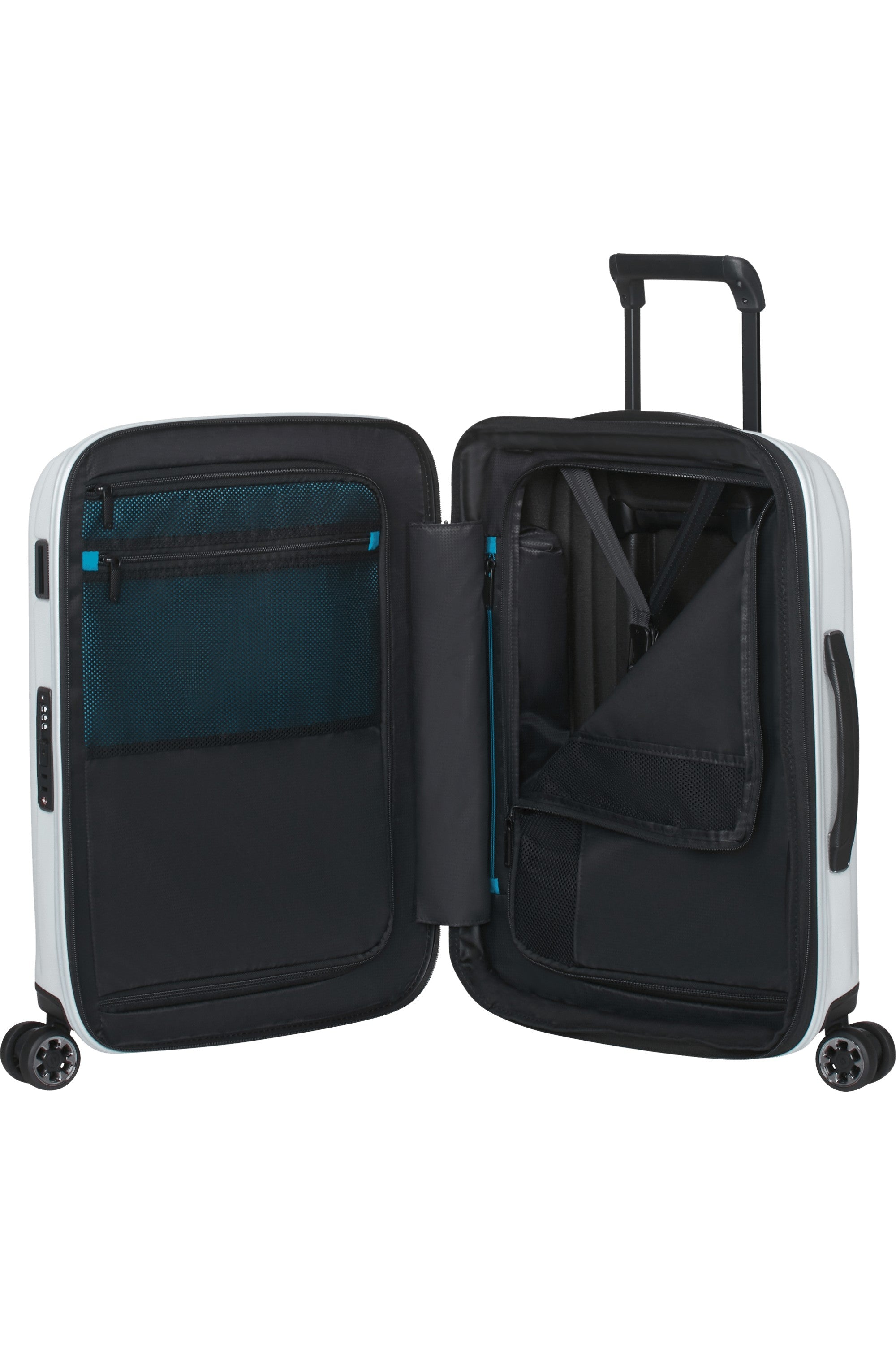 Samsonite trolley cabina in roxkin "Nexis" Bianco 158240.A831 COTTON WHITE
