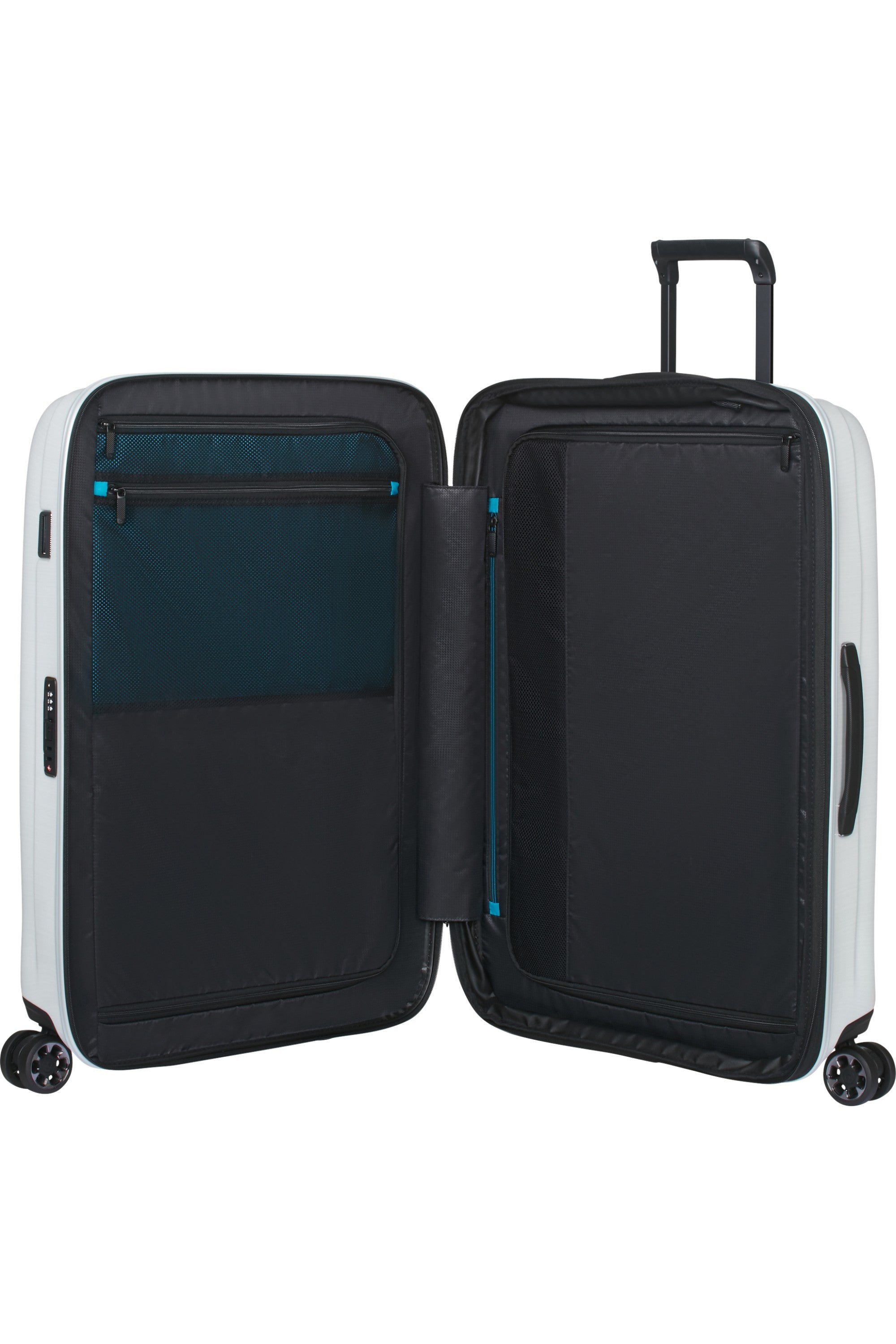 Samsonite trolley medio in roxkin "Nexis" Bianco 158249.A831 COTTON WHITE
