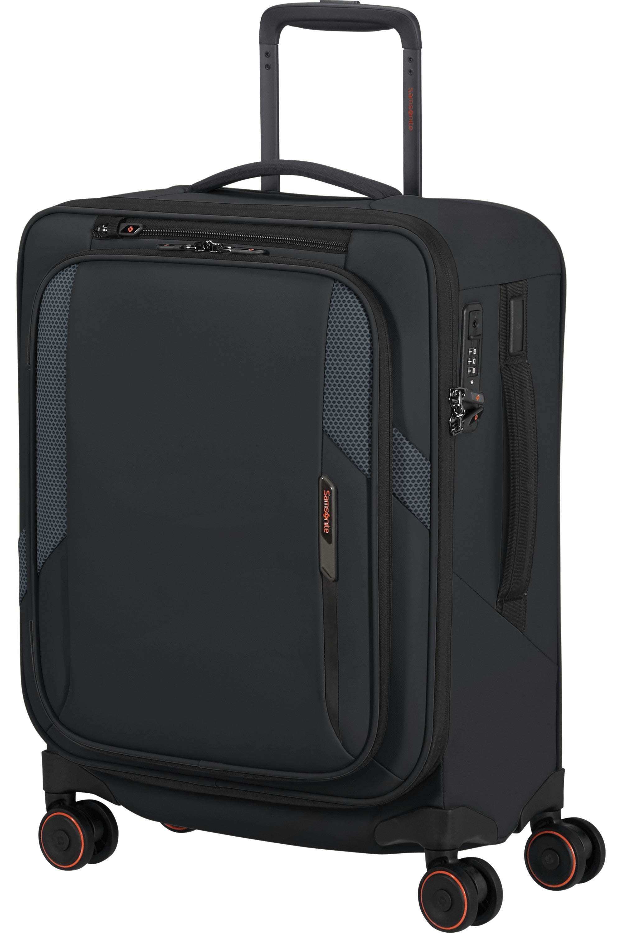Samsonite trolley cabina in tessuto "Glazed" Nero 159765.1041 BLACK