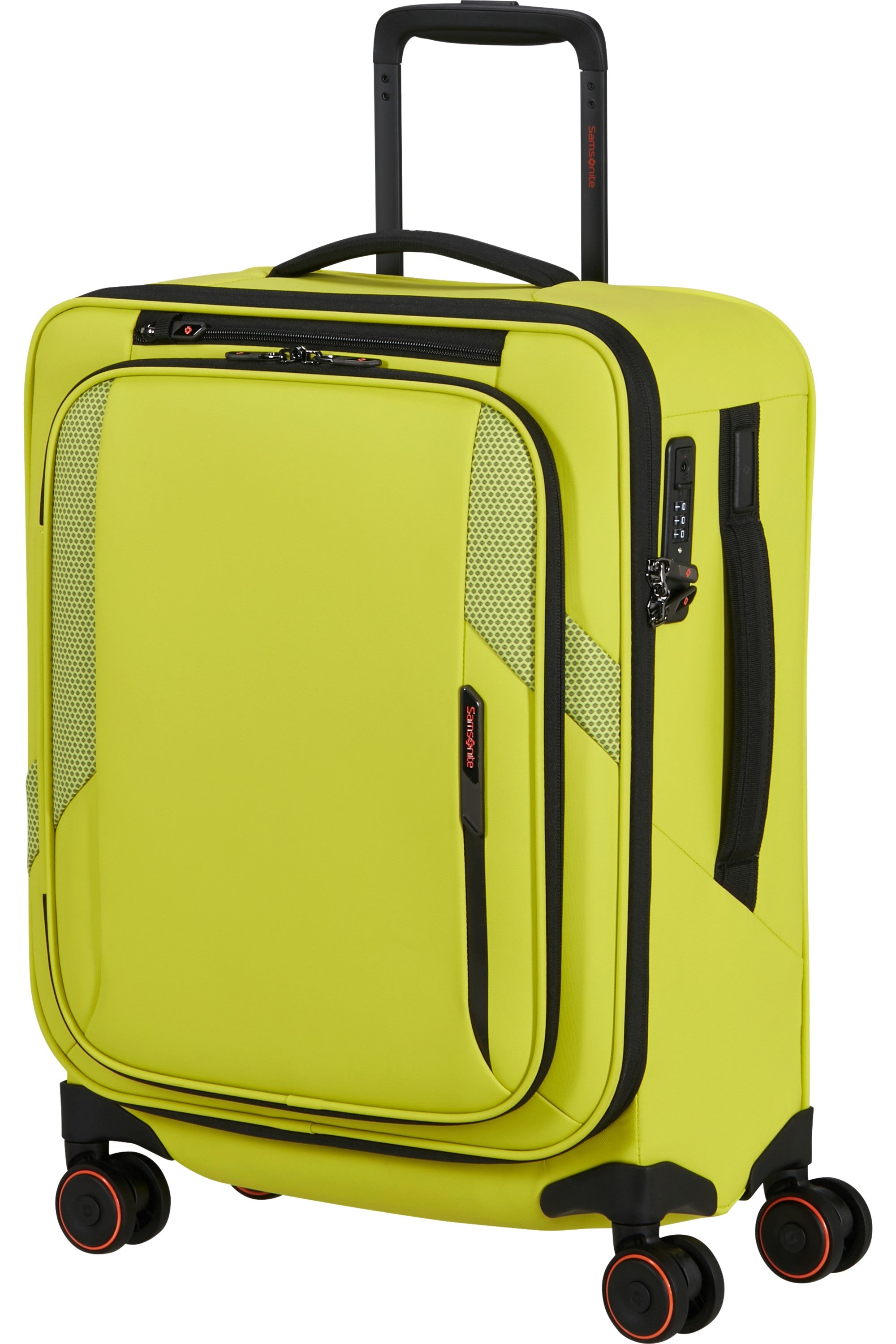 Samsonite trolley cabina in tessuto "Glazed" Giallo 159765.1517 LIME PUNCH