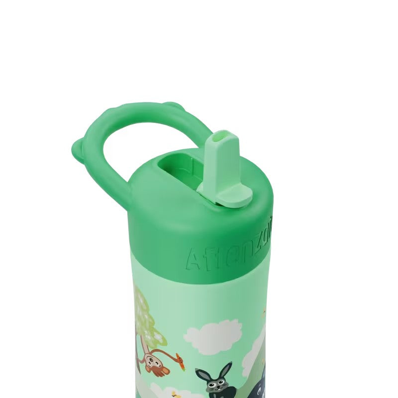Affenzahn bottiglia in acciaio inox "Fantasy" Verde BORRACCIA.PRATO