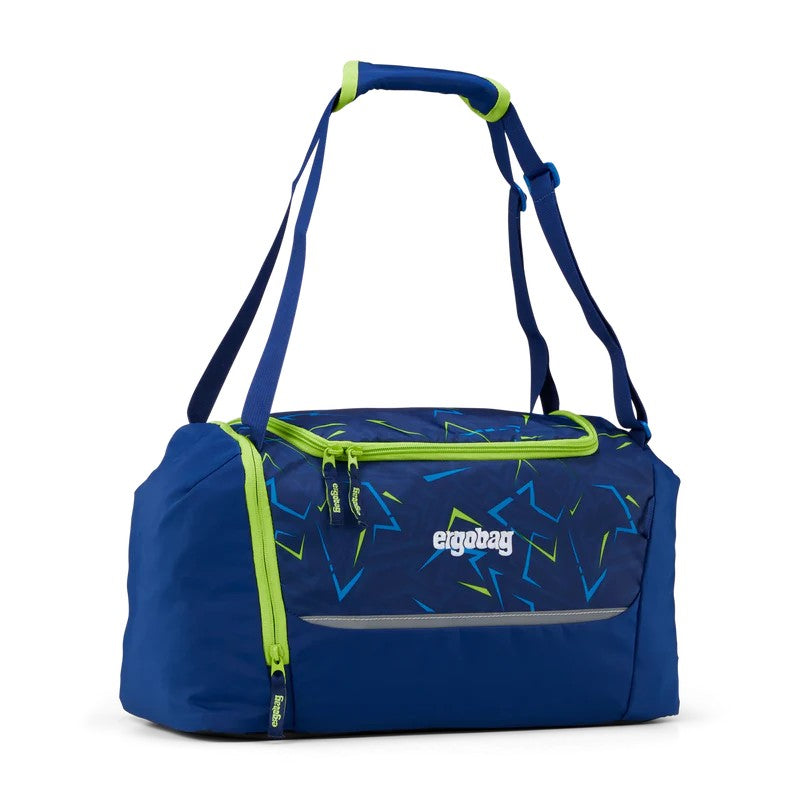 Ergobag borsa per lo sport kids in tessuto Blu 01506.352 FRONT RUNBEAR
