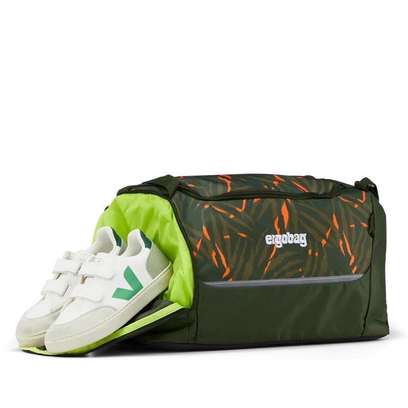 Ergobag borsa per lo sport kids in tessuto Verde 01506.392 EXBEARDITION