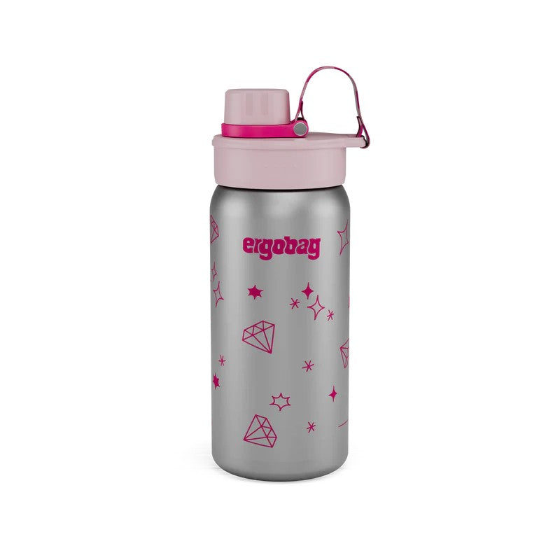 Ergobag borraccia in acciaio inox Rosa 01071.40082 GLITTERY
