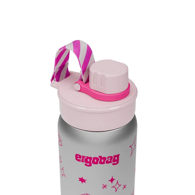 Ergobag borraccia in acciaio inox Rosa 01071.40082 GLITTERY