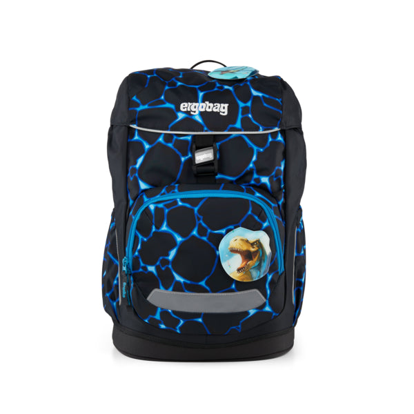 Ergobag zaino scolastico in tessuto "Flex" Nero 01531.390 BEARASSIC GARDEN