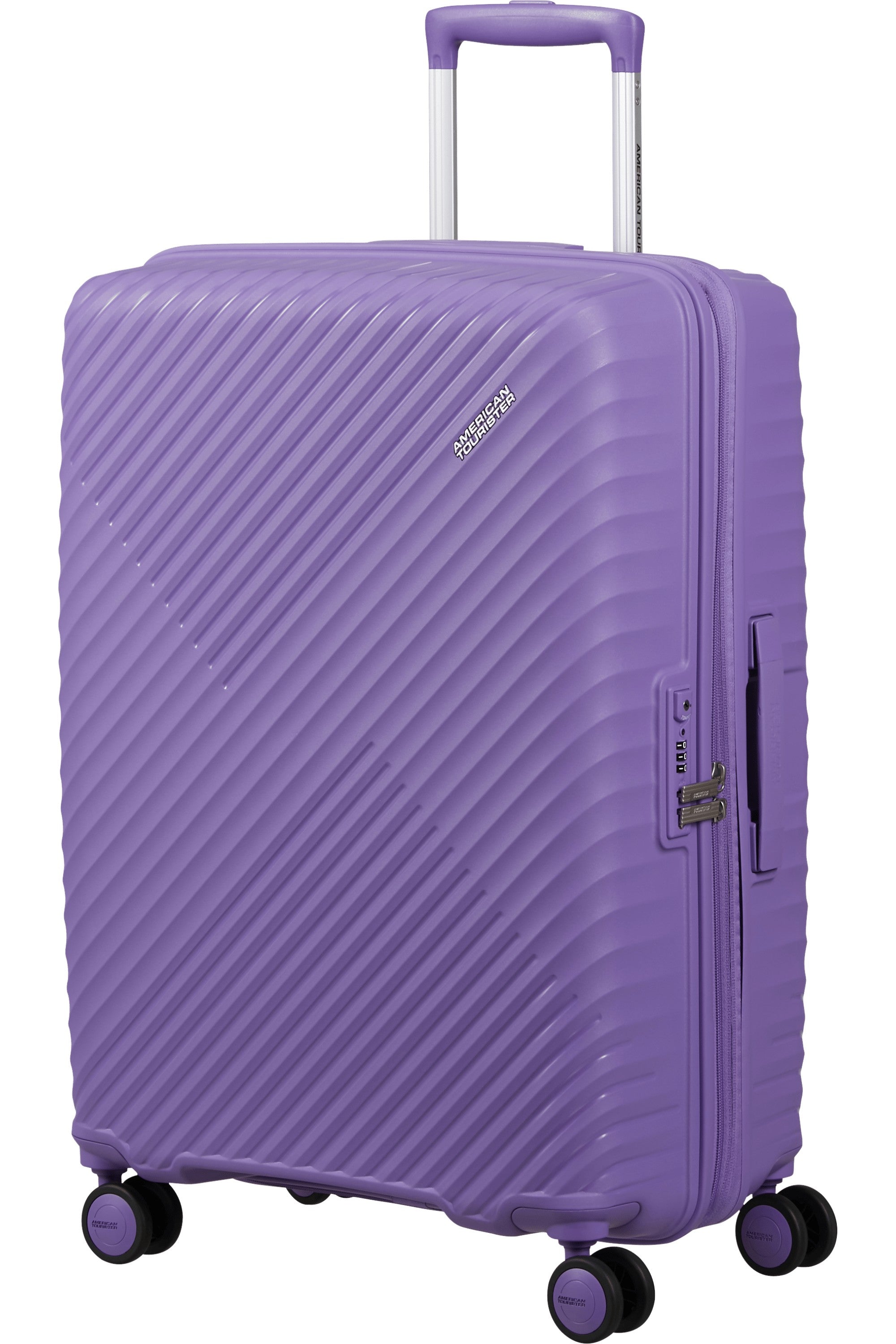 American Tourister trolley medio in polipropilene "Diablast" Lilla 159574.A989 PURPLE PULSE