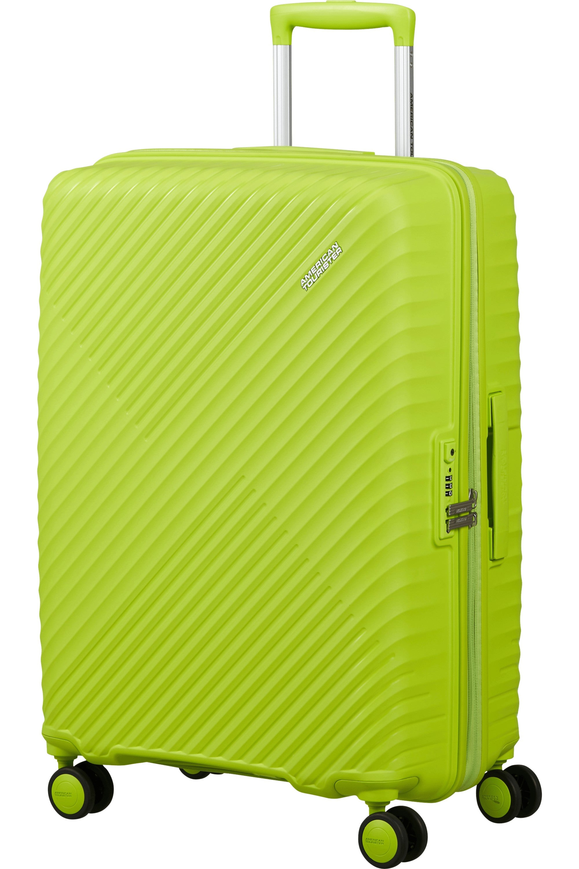 American Tourister trolley medio in polipropilene "Diablast" Verde 159574.A991 HYPER LIME