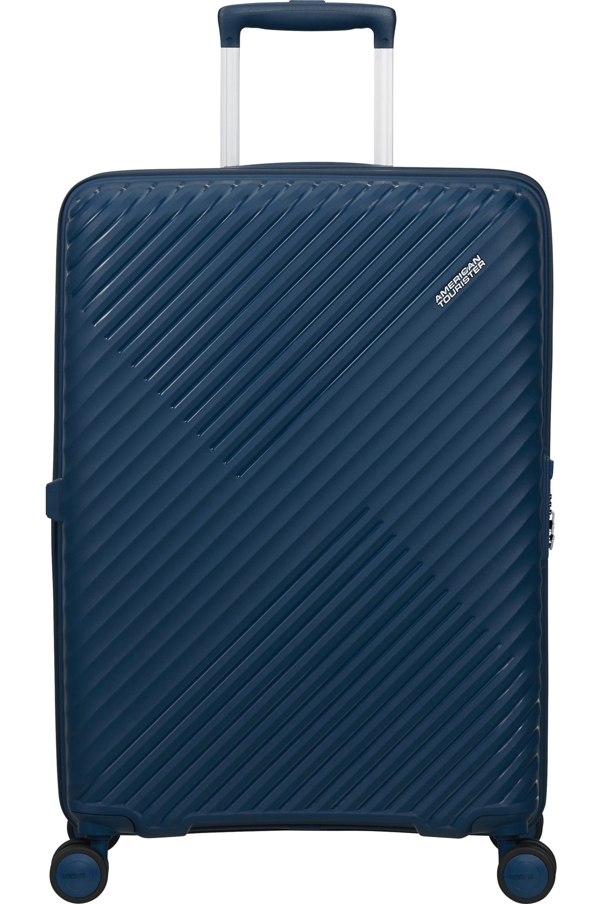 American Tourister trolley medio in polipropilene "Diablast" Blu 159574.A992 DARKWAVE BLUE