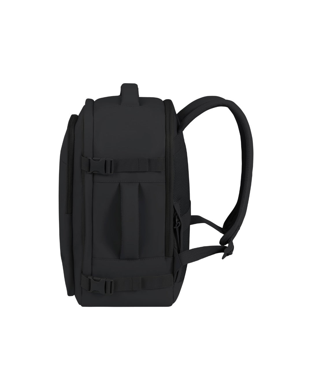 American Tourister zaino da viaggio in tessuto gommato "Take2cabin" Nero 160413.1041 BLACK