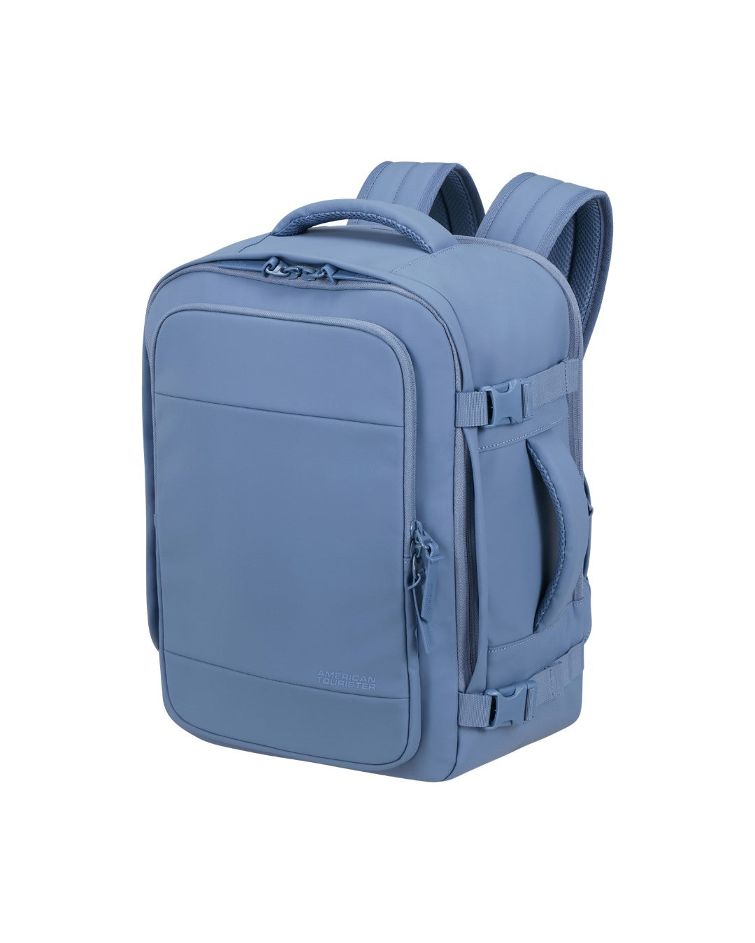 American Tourister zaino da viaggio in tessuto "Take2cabin" Azzurro 160413.1831 STORM BLUE