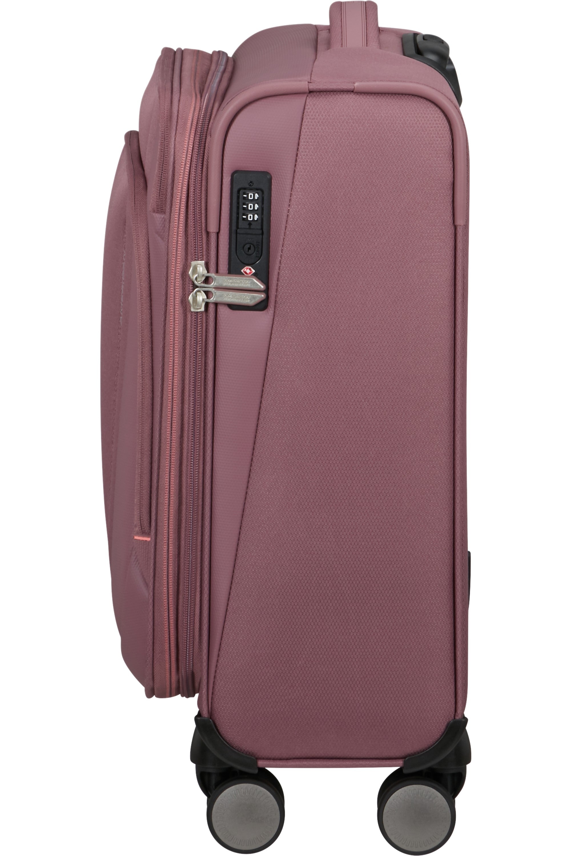 American Tourister trolley cabina espandibile in tessuto "Wanderlite" Rosa 158076.A941 GALACTIC MAUVE