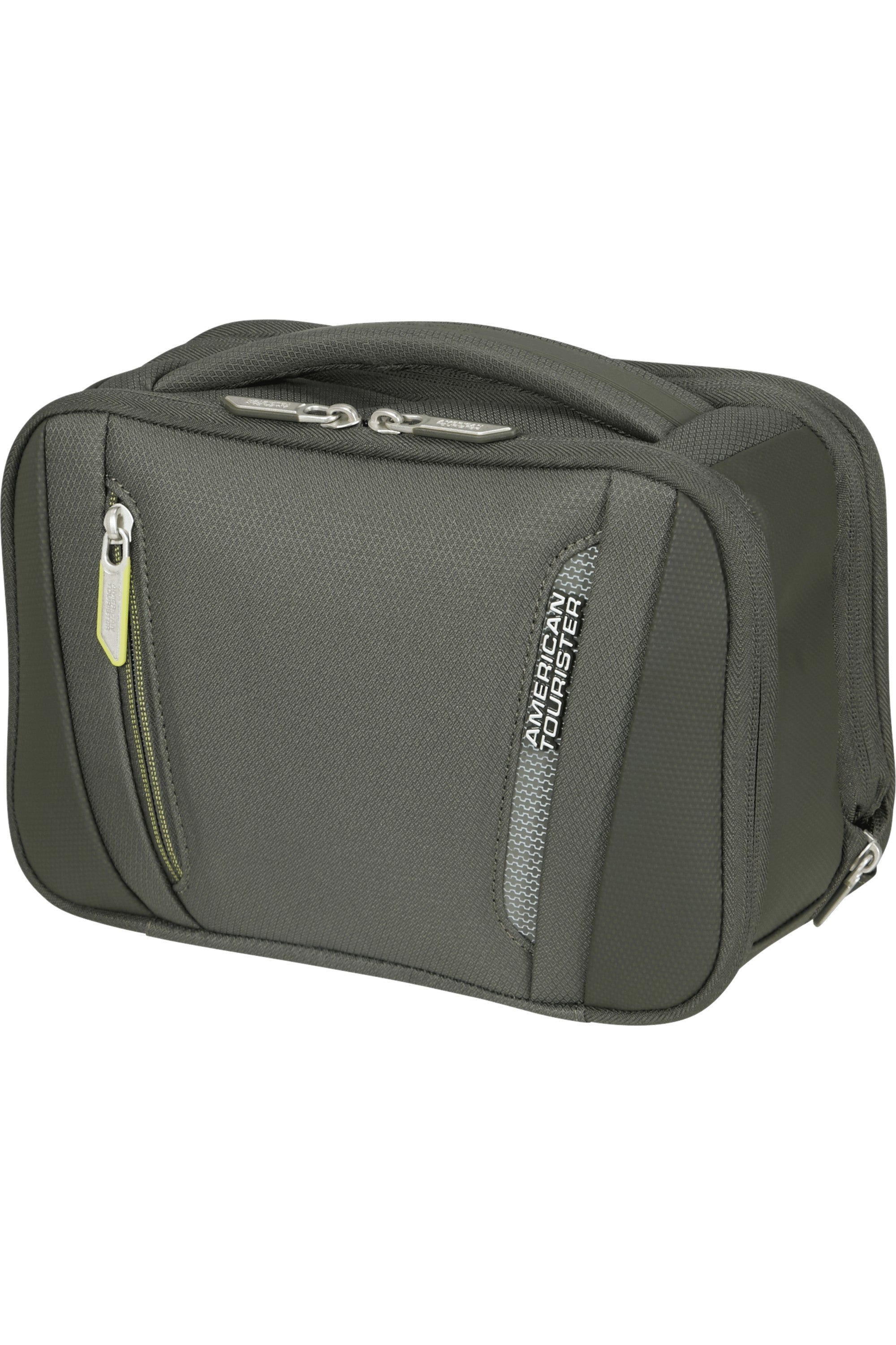 American Tourister beauty case in tessuto espandibile "Wanderlite" Verde 158073.3457 DARK KHAKI