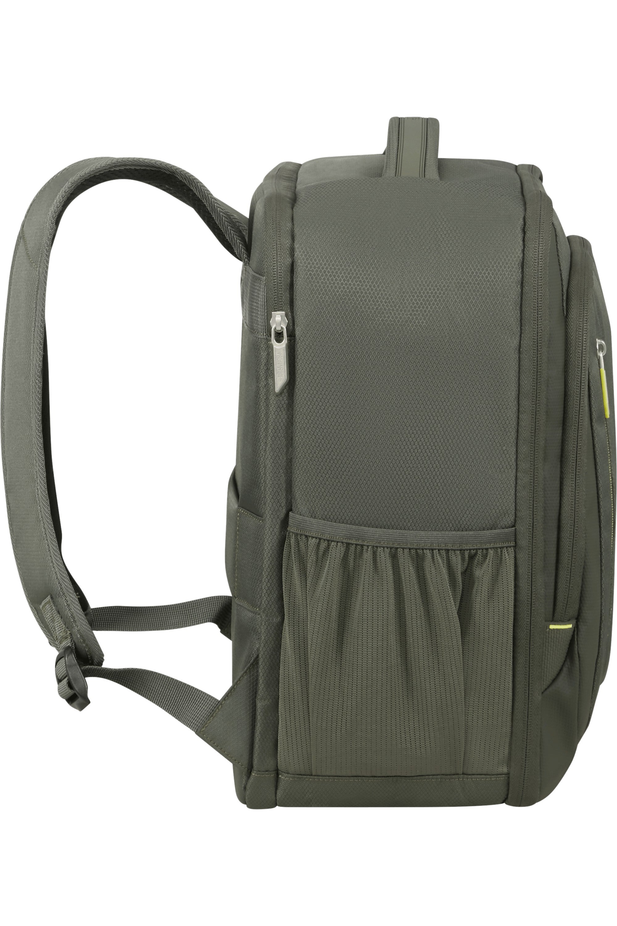 American Tourister zaino da viaggio in tessuto "Wanderlite" Verde 159231.3457 DARK KHAKI