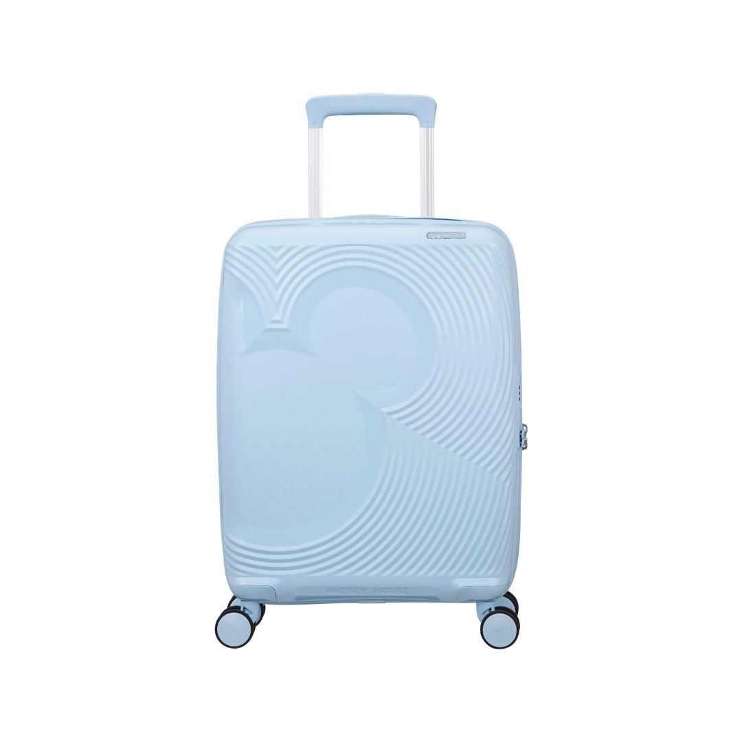 American Tourister trolley cabina espandibile in polipropilene "Mickey Magic" Blu 158710.A841 MICKEY PASTEL BLUE