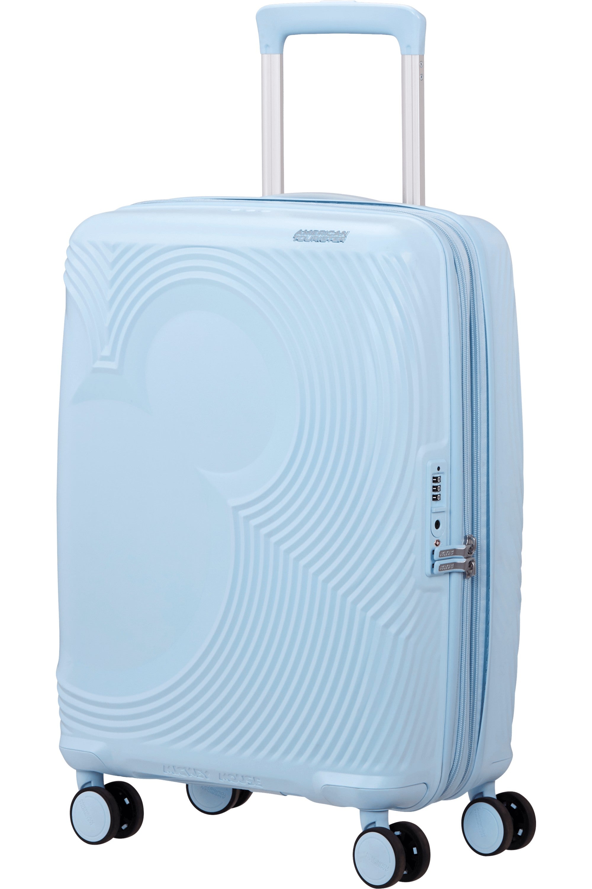 American Tourister trolley cabina espandibile in polipropilene "Mickey Magic" Blu 158710.A841 MICKEY PASTEL BLUE