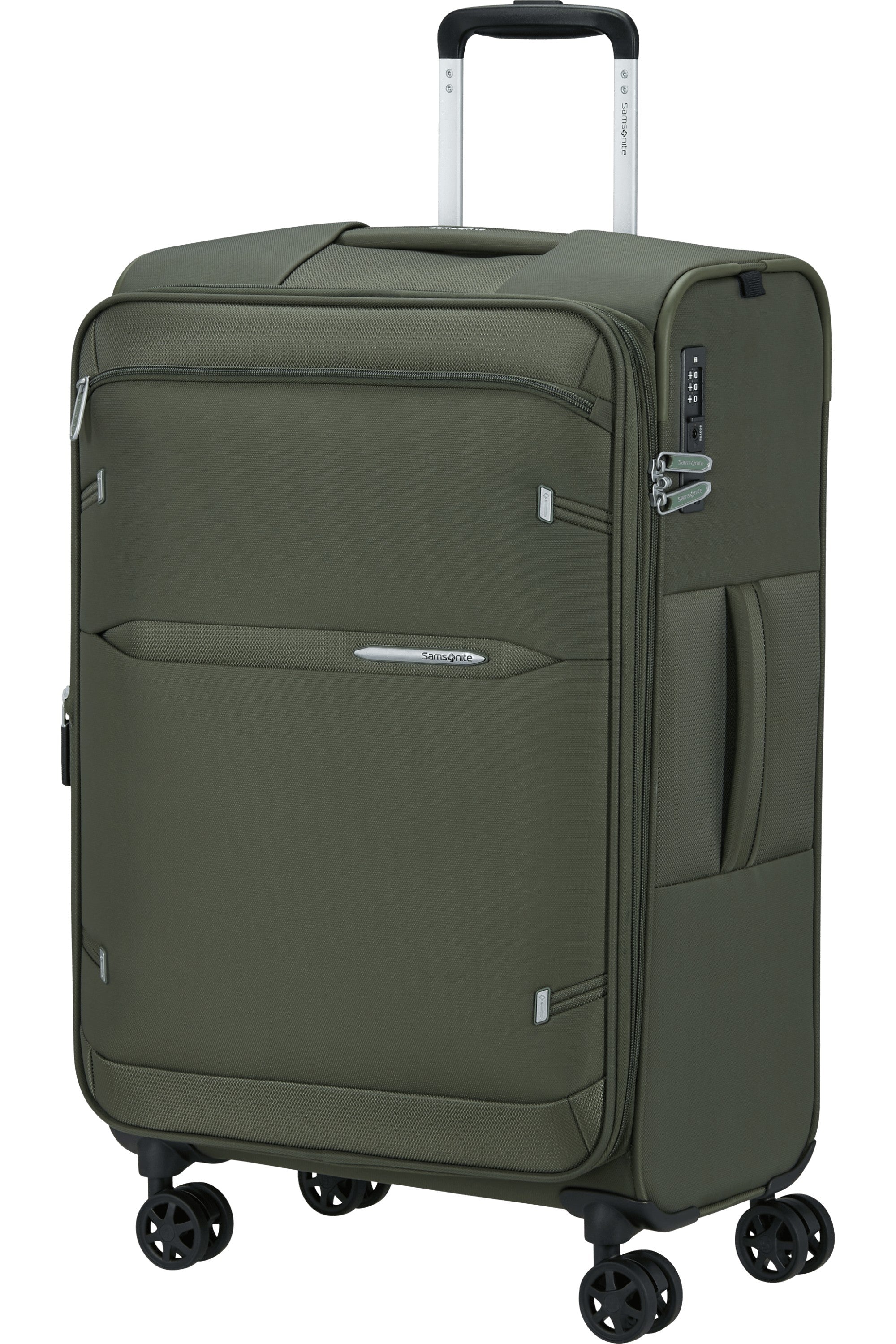 Samsonite trolley medio in tessuto "Gotwist" Verde 159920.1259 DARK GREEN