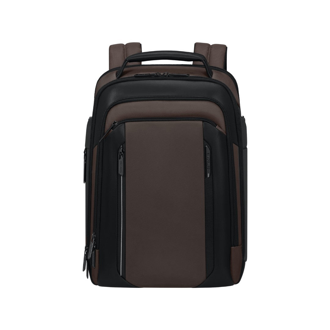 Samsonite zaino porta pc in tessuto "Spectrolite 4 Marrone 158108.1139 BROWN