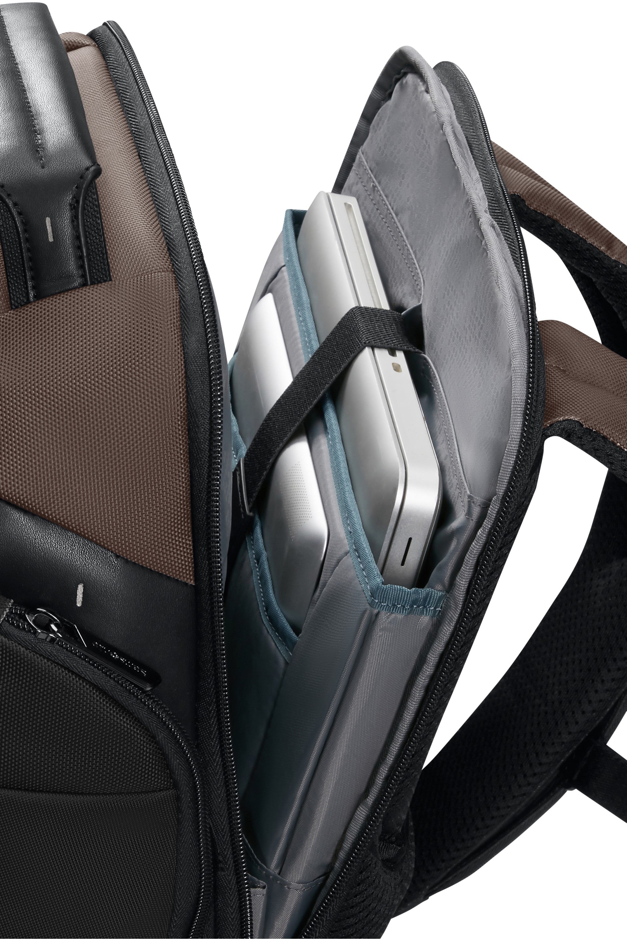 Samsonite zaino porta pc in tessuto "Spectrolite 4 Marrone 158108.1139 BROWN