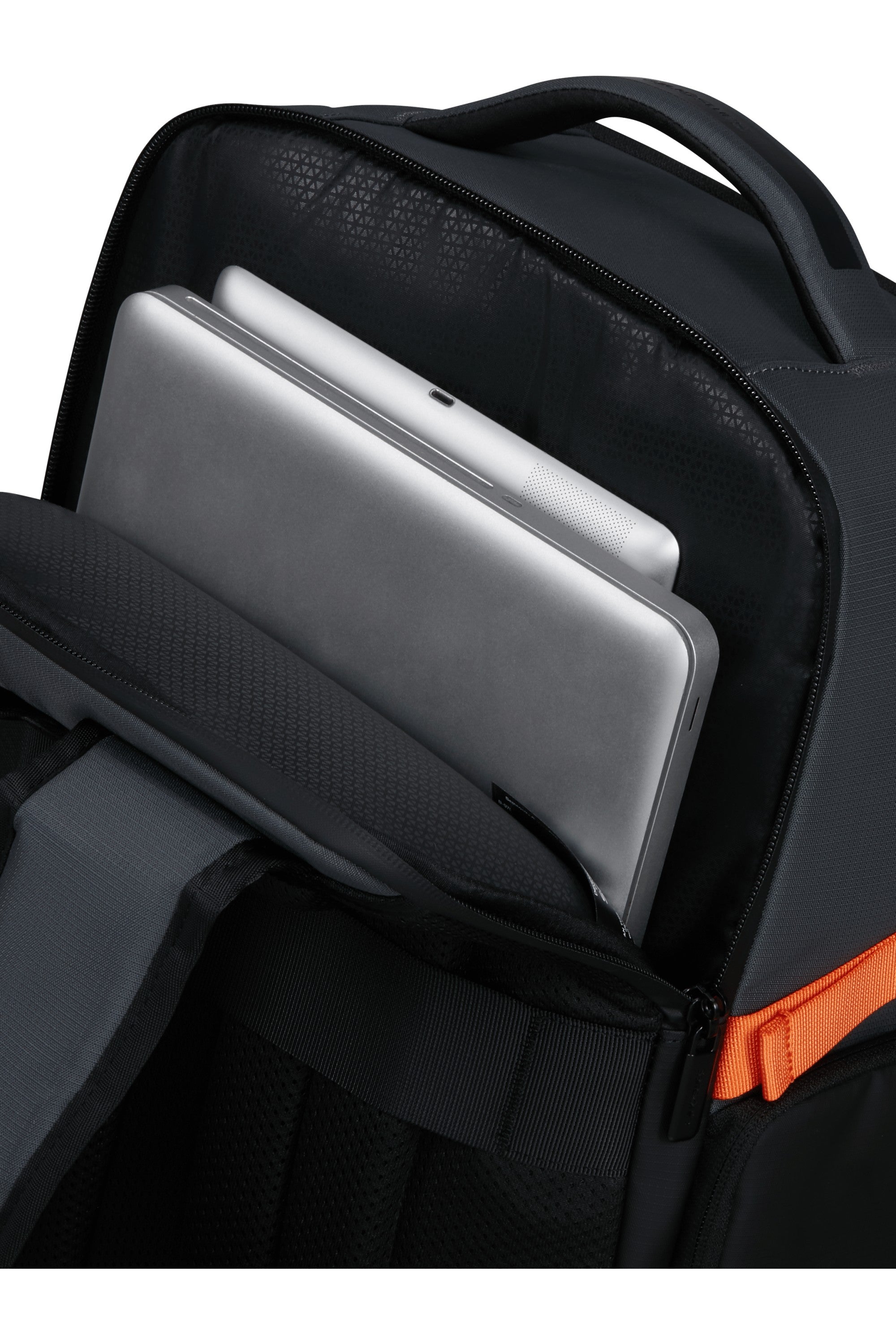 Samsonite zaino porta pc in nylon "Biz2Go" Grigio 158708.A574 GRAPHITE/APRICOT
