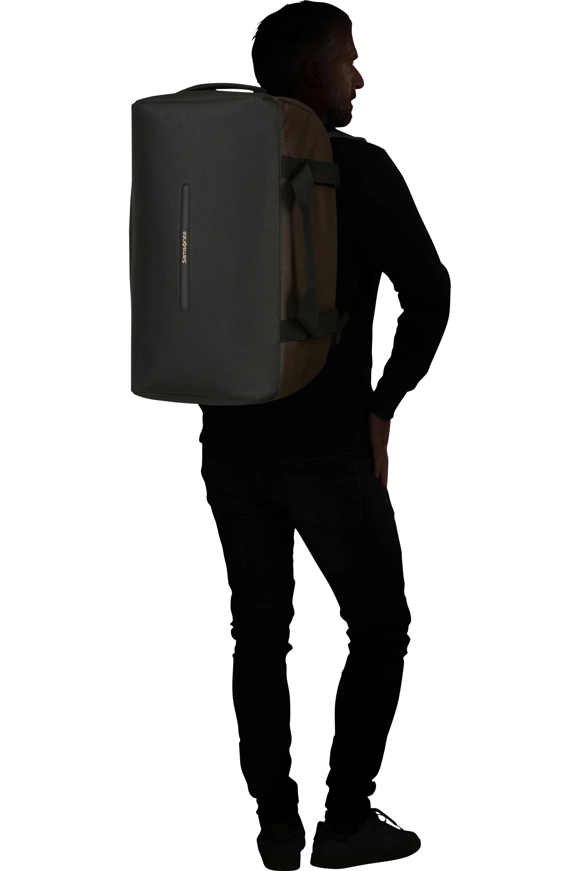 Samsonite borsone in tessuto "Ecodiver" Marrone 140875.COFFEE BEAN
