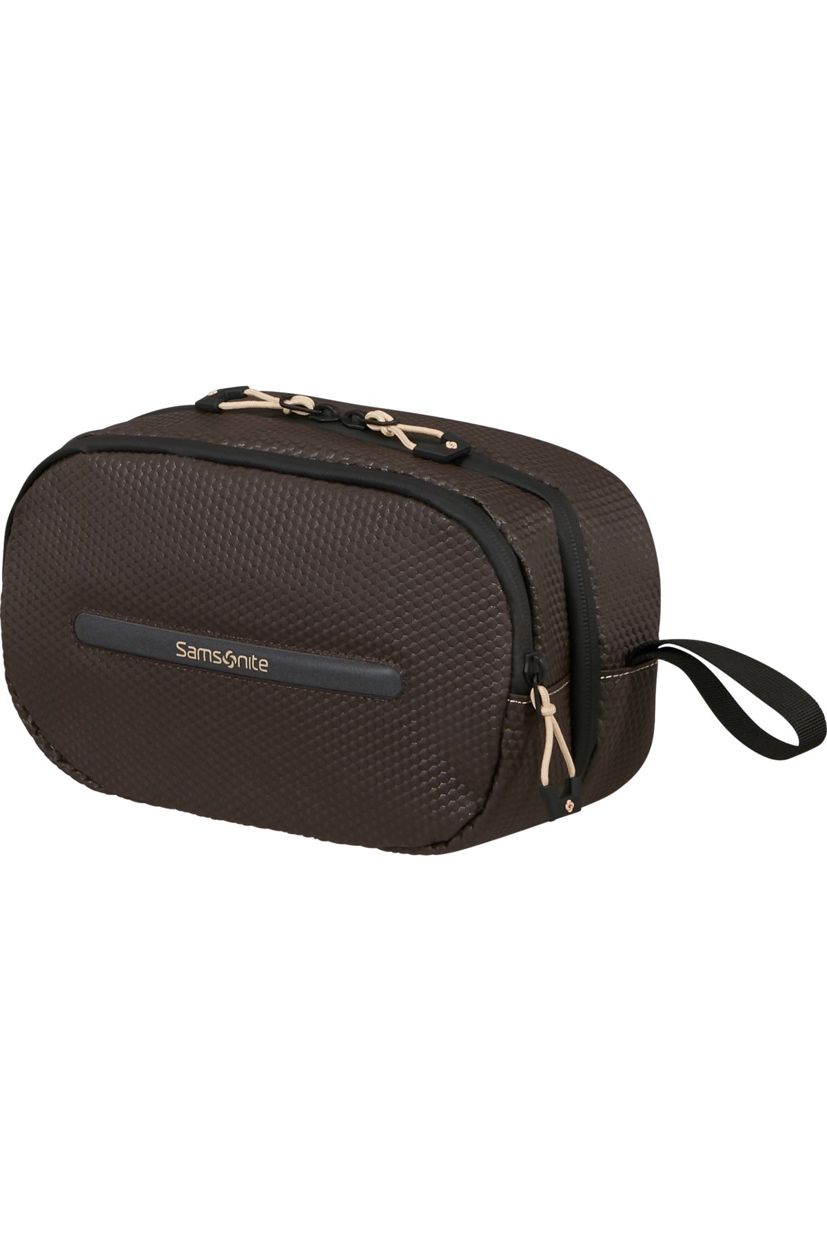 Samsonite beauty case in tessuto "Ecodiver" Marrone 140878.B057 COFFEE BEAN