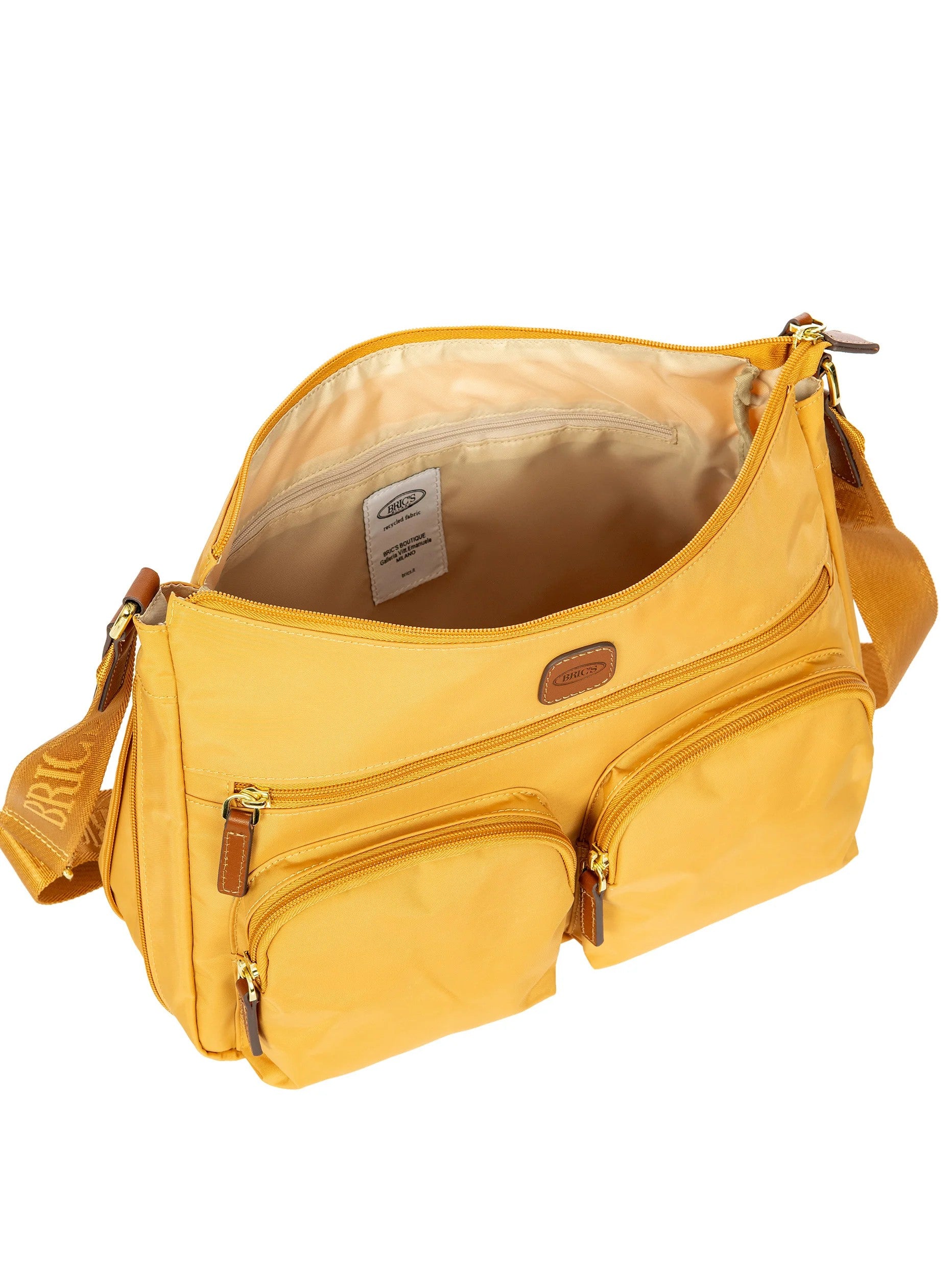 Bric's borsa a tracolla in tessuto "BXG" Giallo BXG45055.227 MIELE