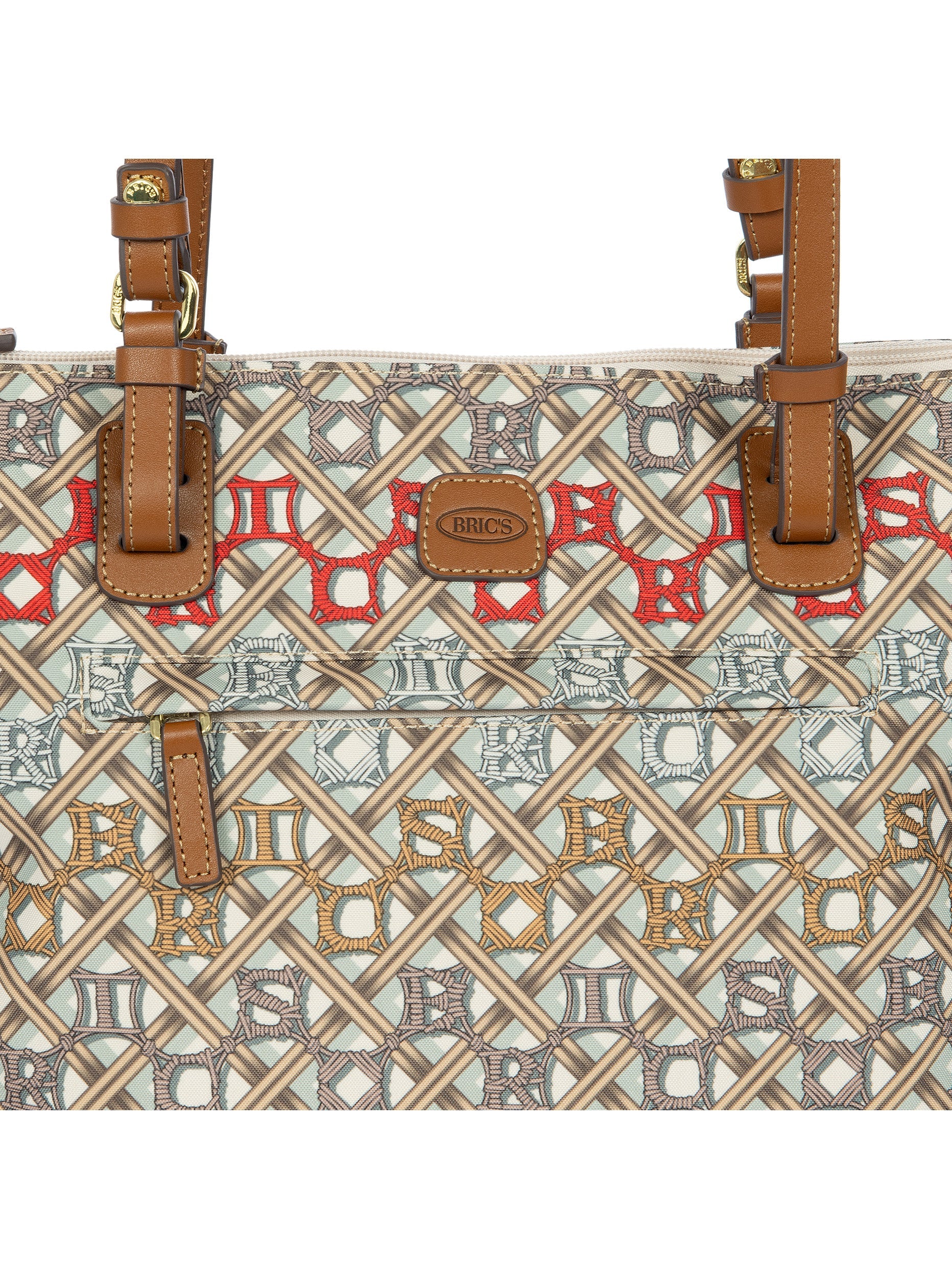 Bric's borsa shopping in tessuto "X-Collection" Multicolor BXG45071.964 MACRAMÉ
