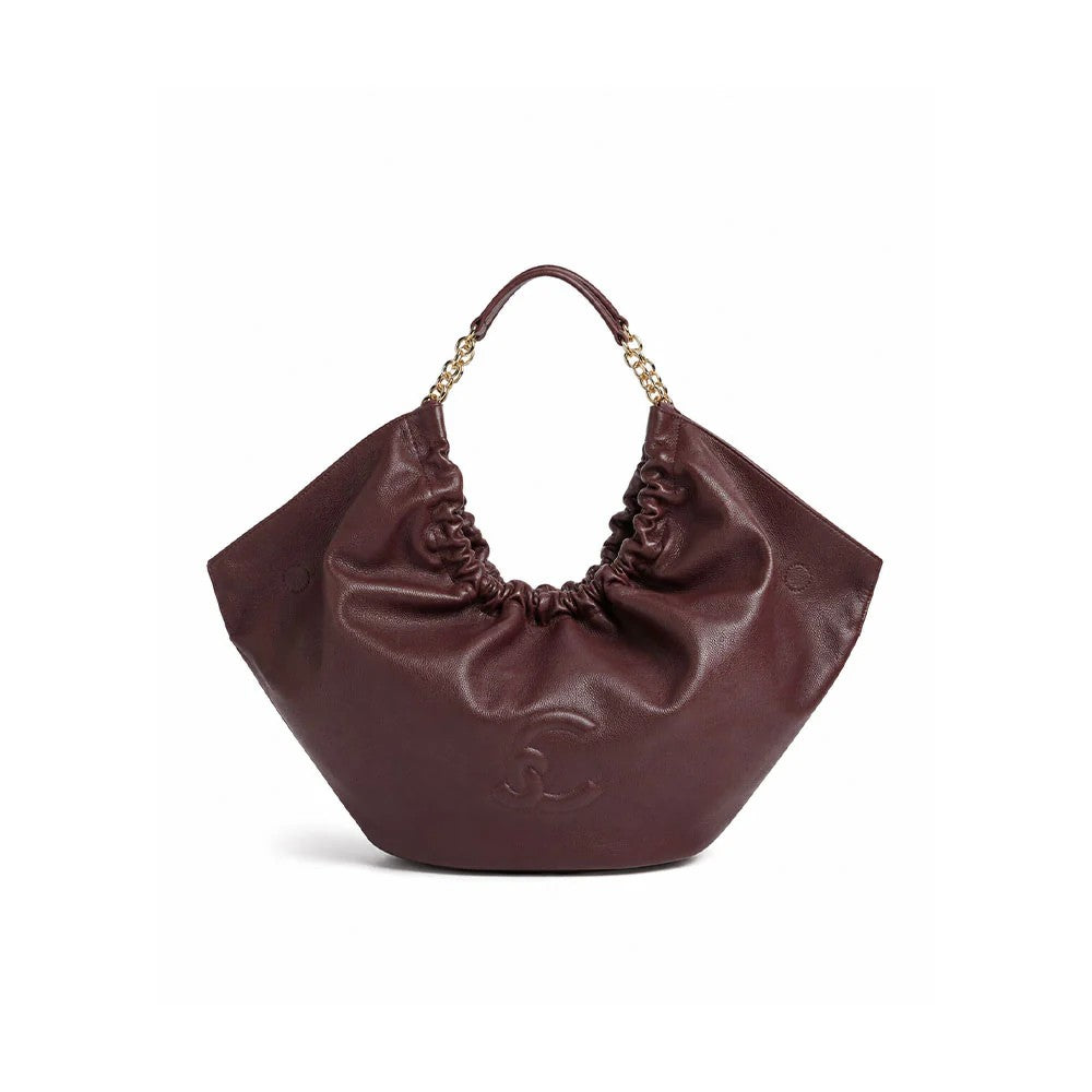 Coccinelle borsa a spalla in pelle "Smash" Bordeaux E1U5F110201.R49 BERRY
