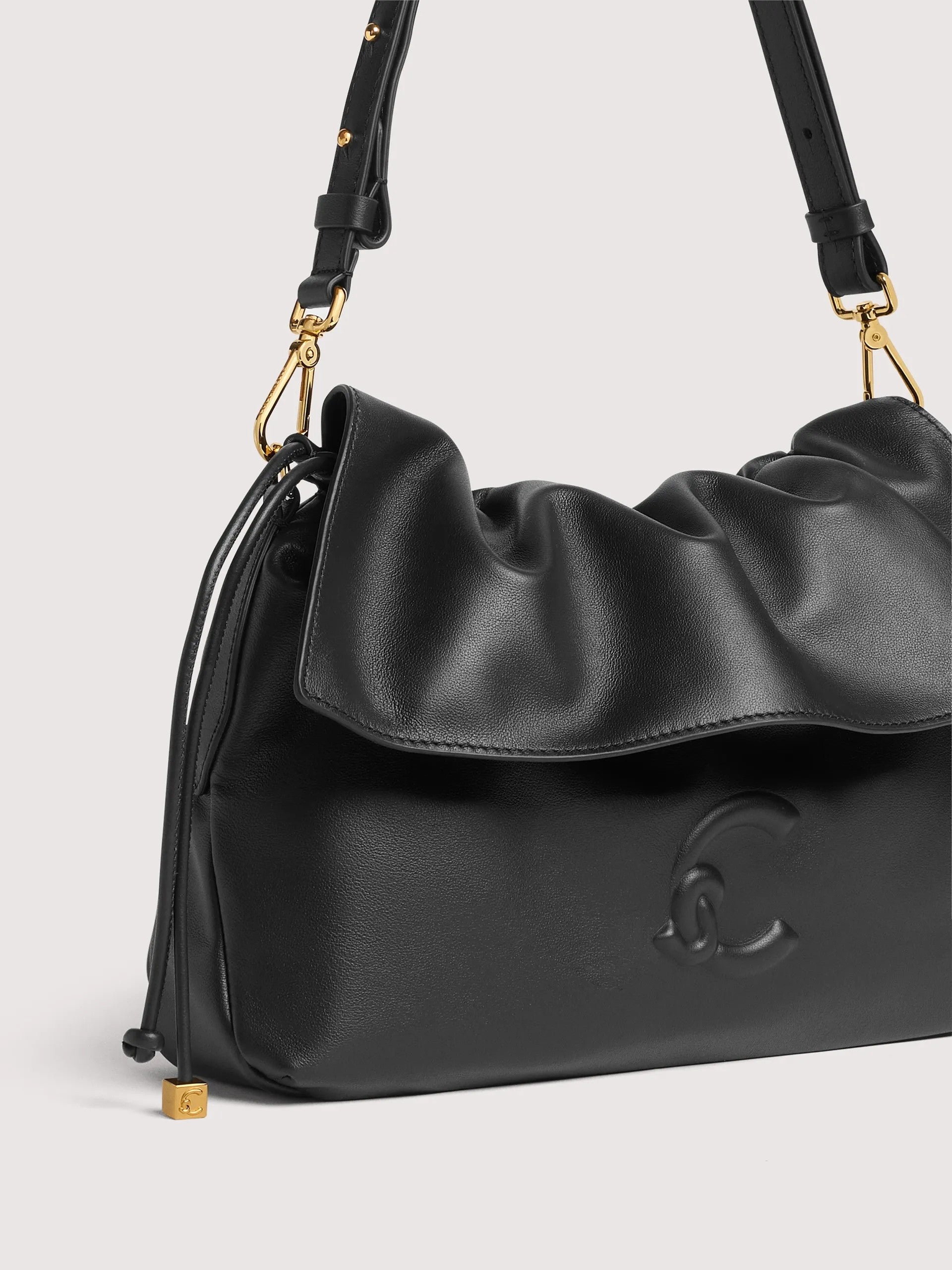 Coccinelle borsa a spalla in pelle "Lidia" Nero E1V9F130401.001 NOIR