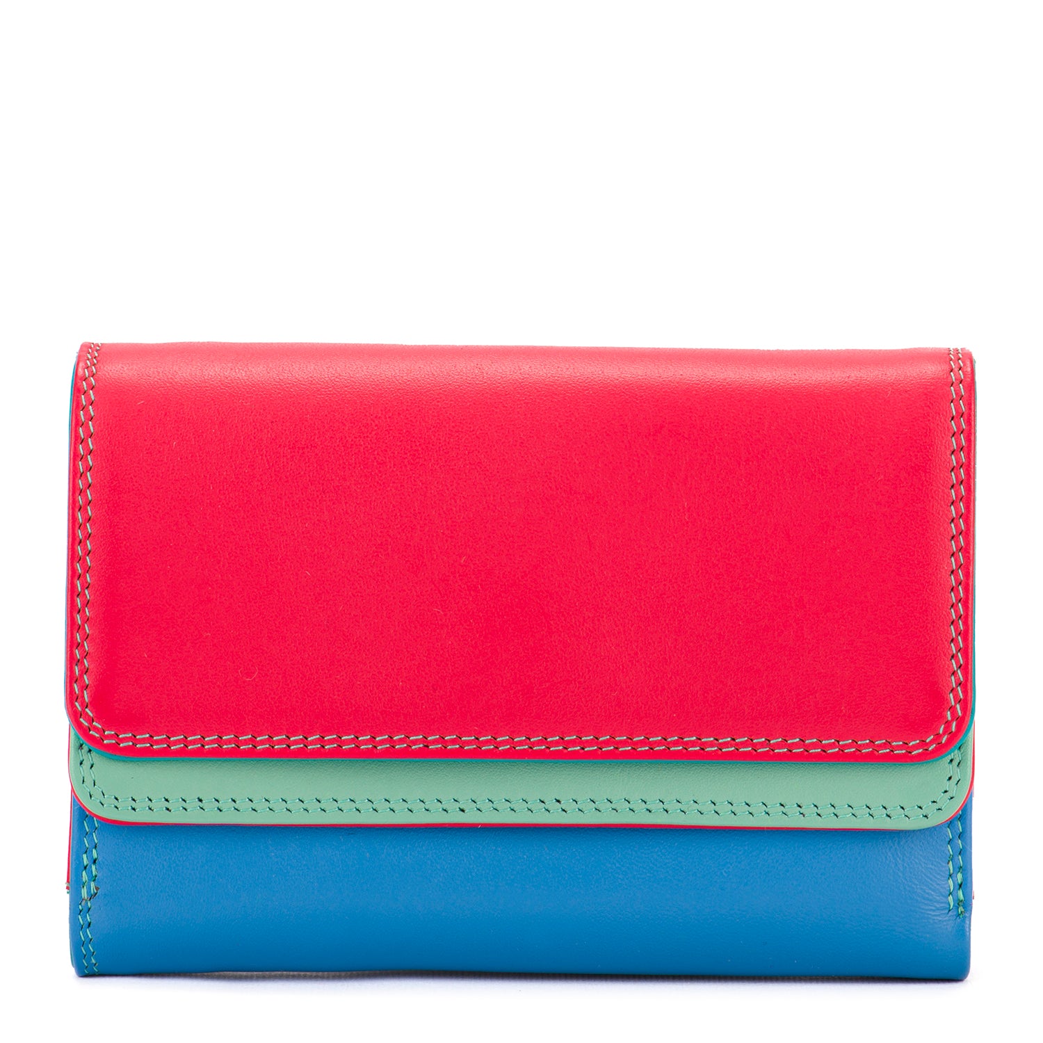 Mywalit portafogli in pelle "Classic" Multicolor 250.191 LIPSTICK
