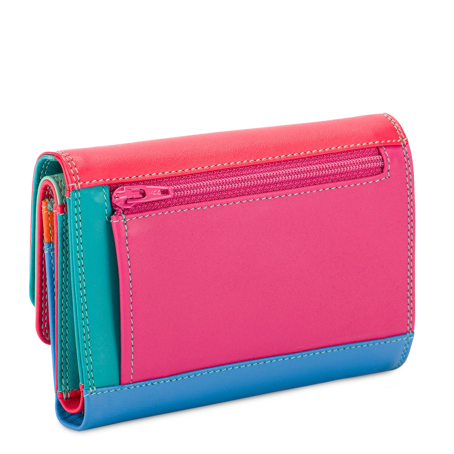 Mywalit portafogli in pelle "Classic" Multicolor 250.191 LIPSTICK