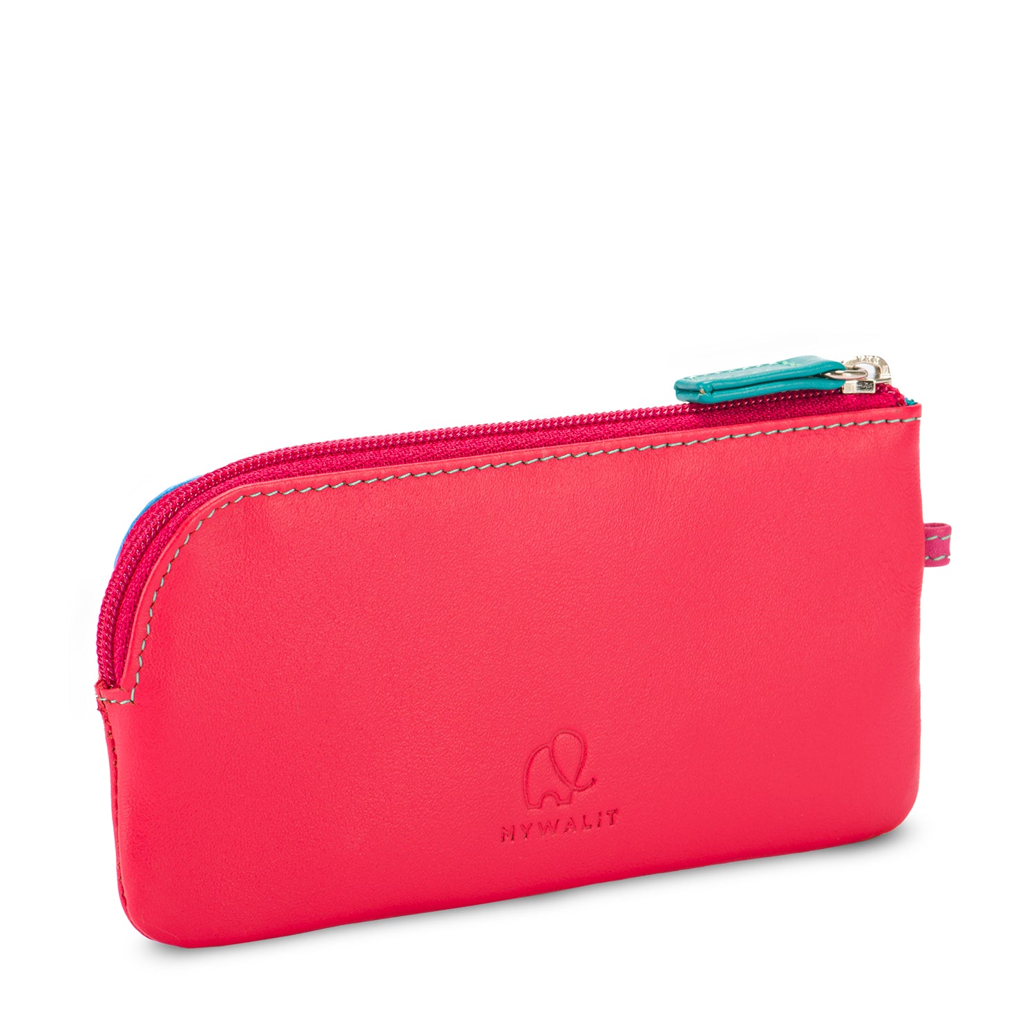 Mywalit portachiavi a bustina in pelle "Classic" Multicolor 267.191 LIPSTICK