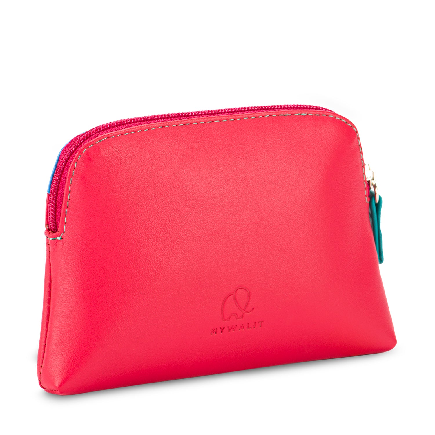 Mywalit portachiavi a bustina in pelle "Classic" Multicolor 313.191 LIPSTICK