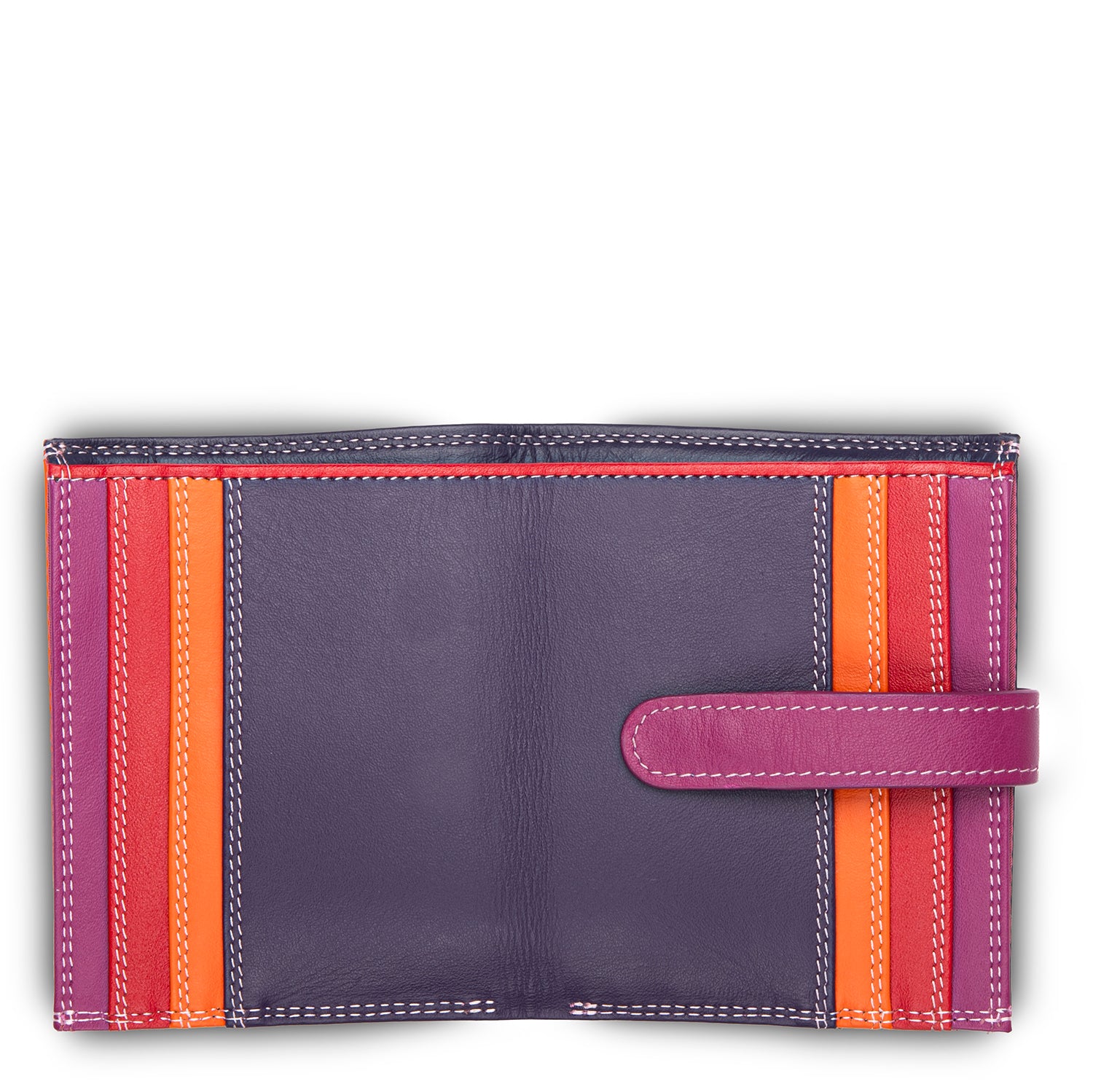 Mywalit porta carte di credito in pelle "Classic" Multicolor 1289.75 SANGRIA MULTI